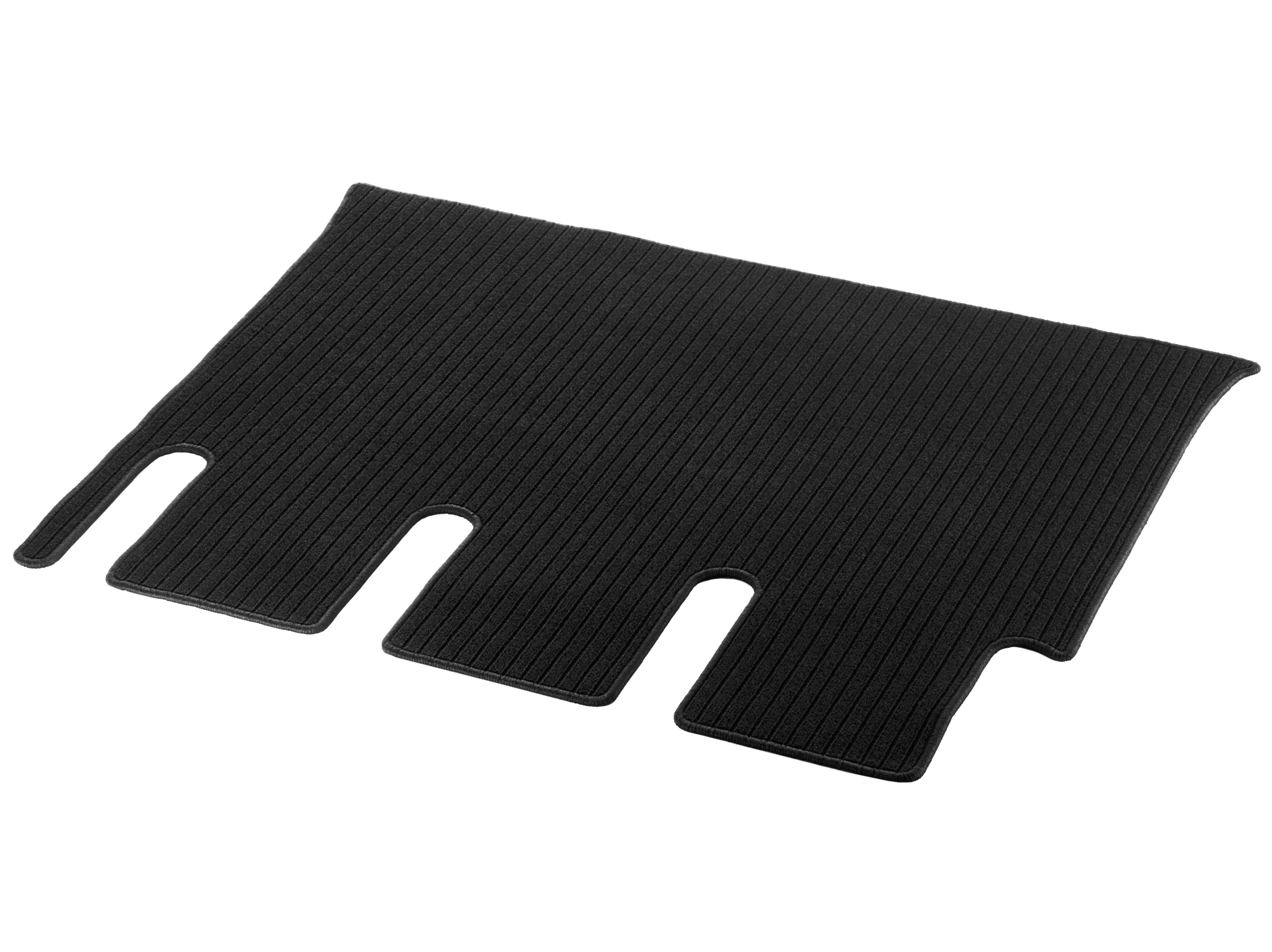 Tapis en reps, Coffre, avec coque de siège, 1 pièce, A3, version extra longue - LL/RL, noir
