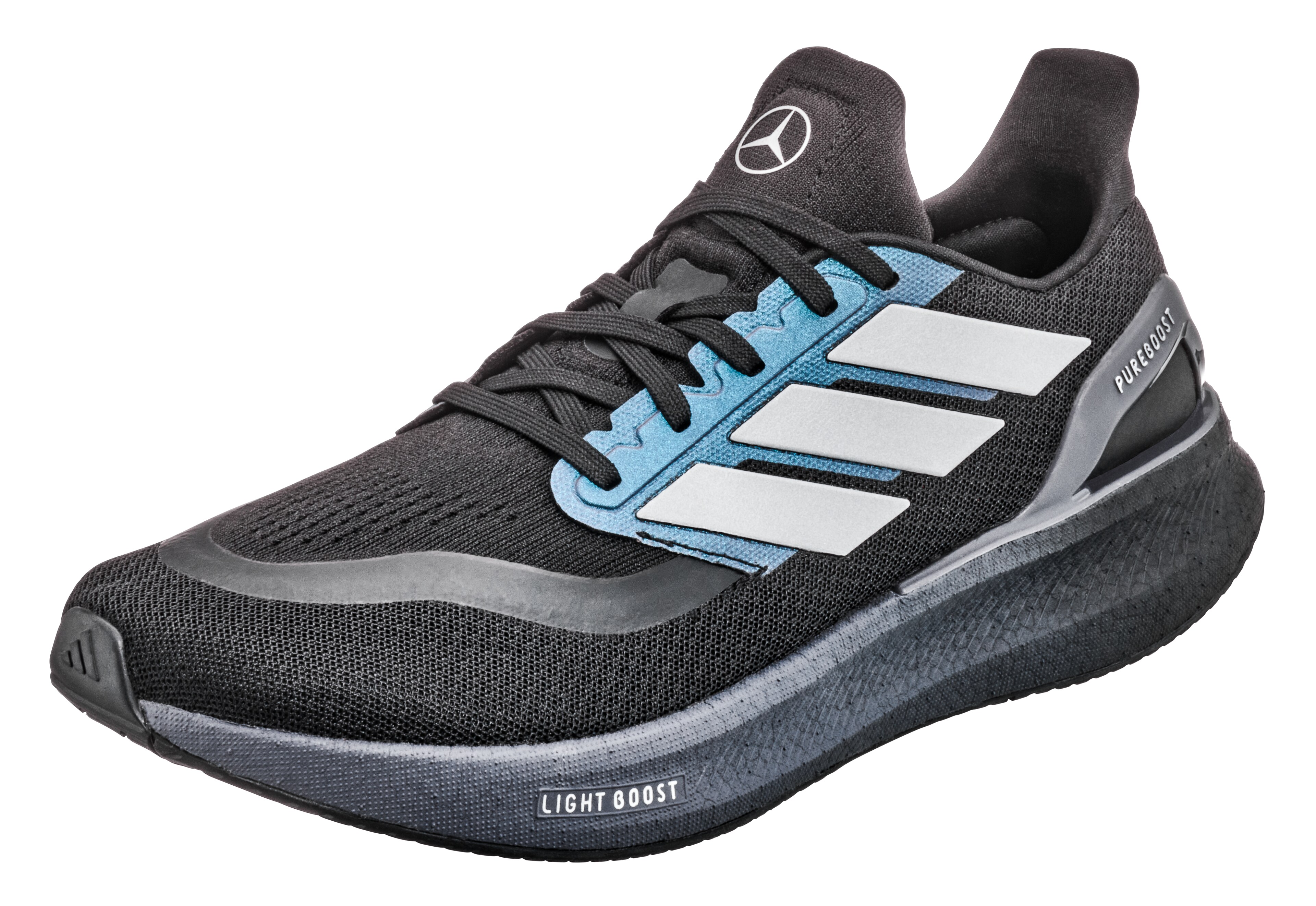 Chaussures de jogging, Pureboost 5 - noir / gris foncé, 6,5, adidas