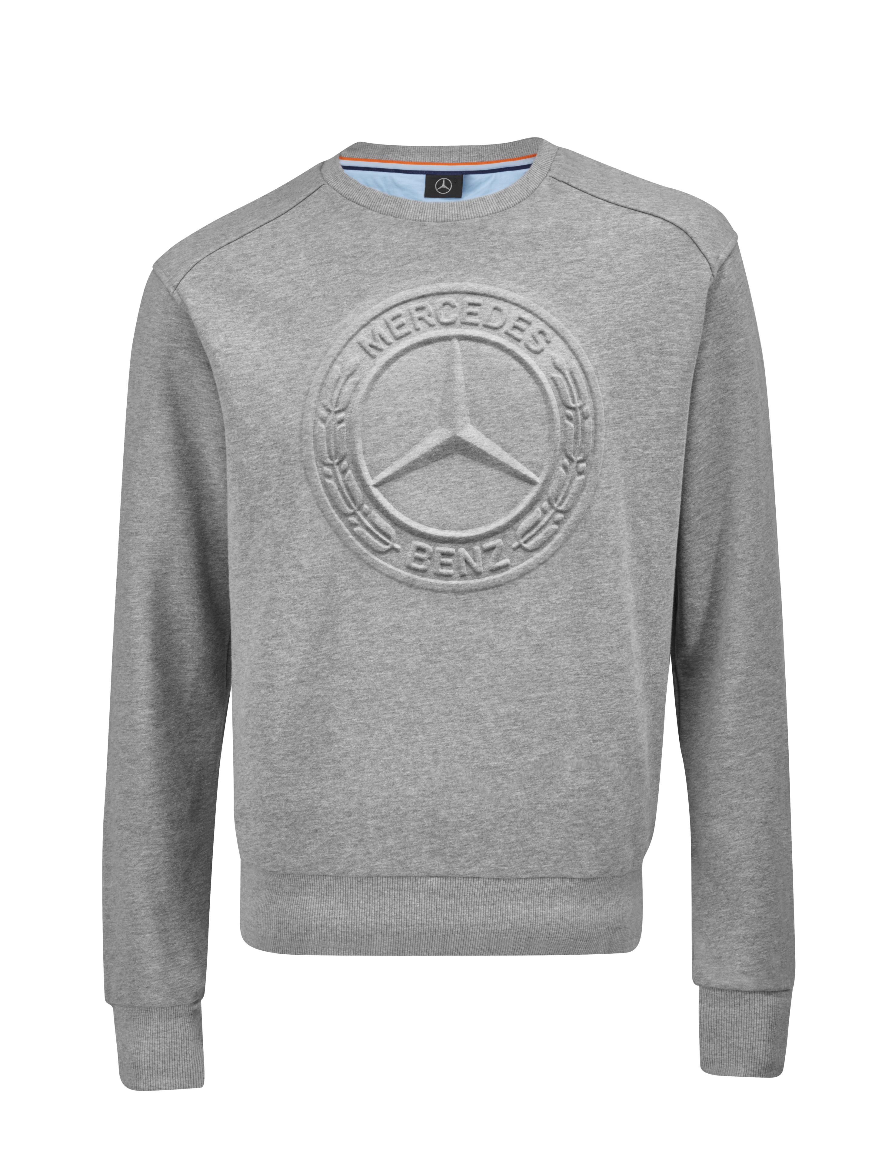 Sweat-shirt, unisexe, gris chiné, Collection MB 2020