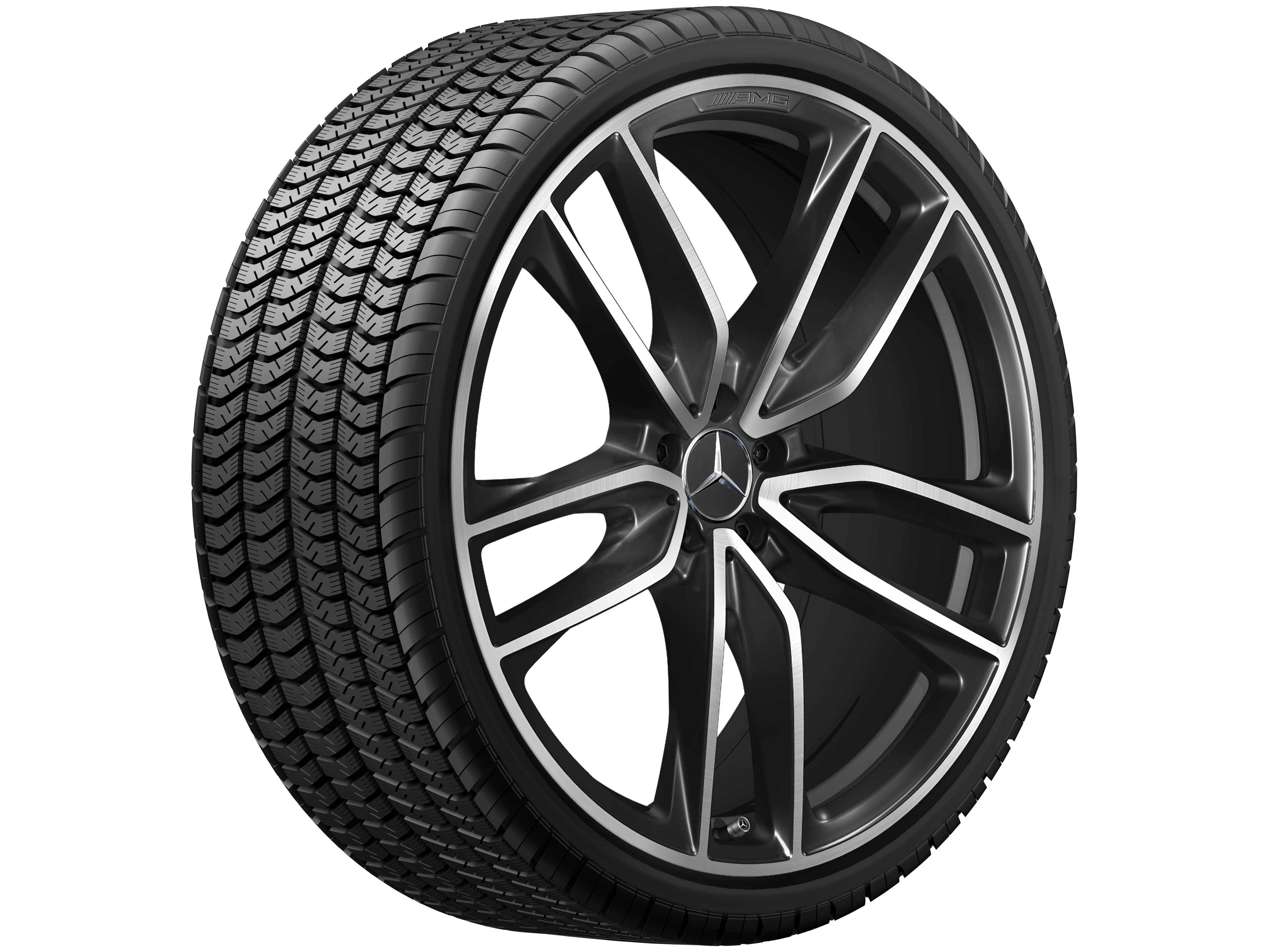 Jante AMG à 5 doubles branches, 58,4 cm (23 pouces)