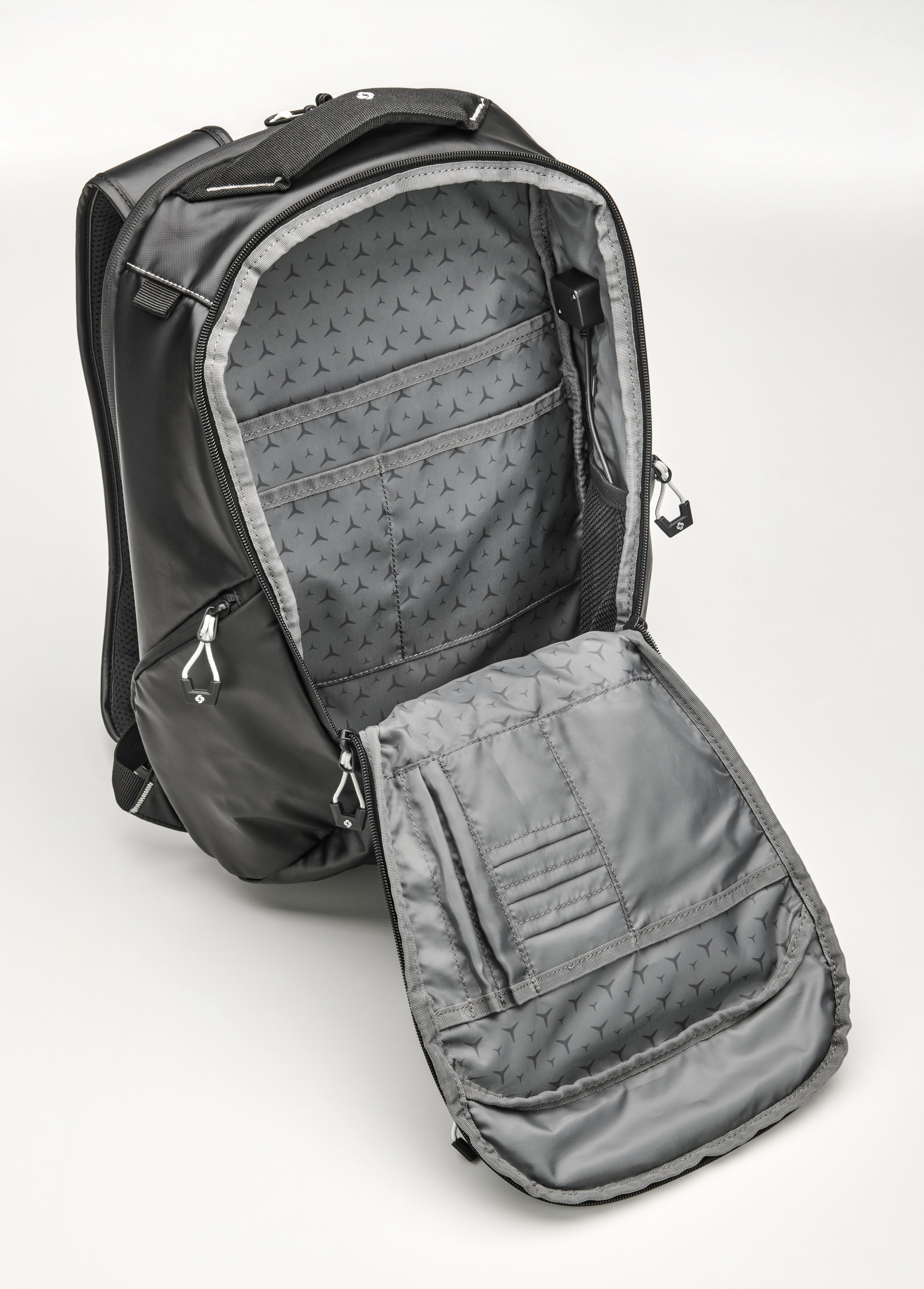 Sac à dos - noir, Polyamide (recyclé) / Polyester, Samsonite