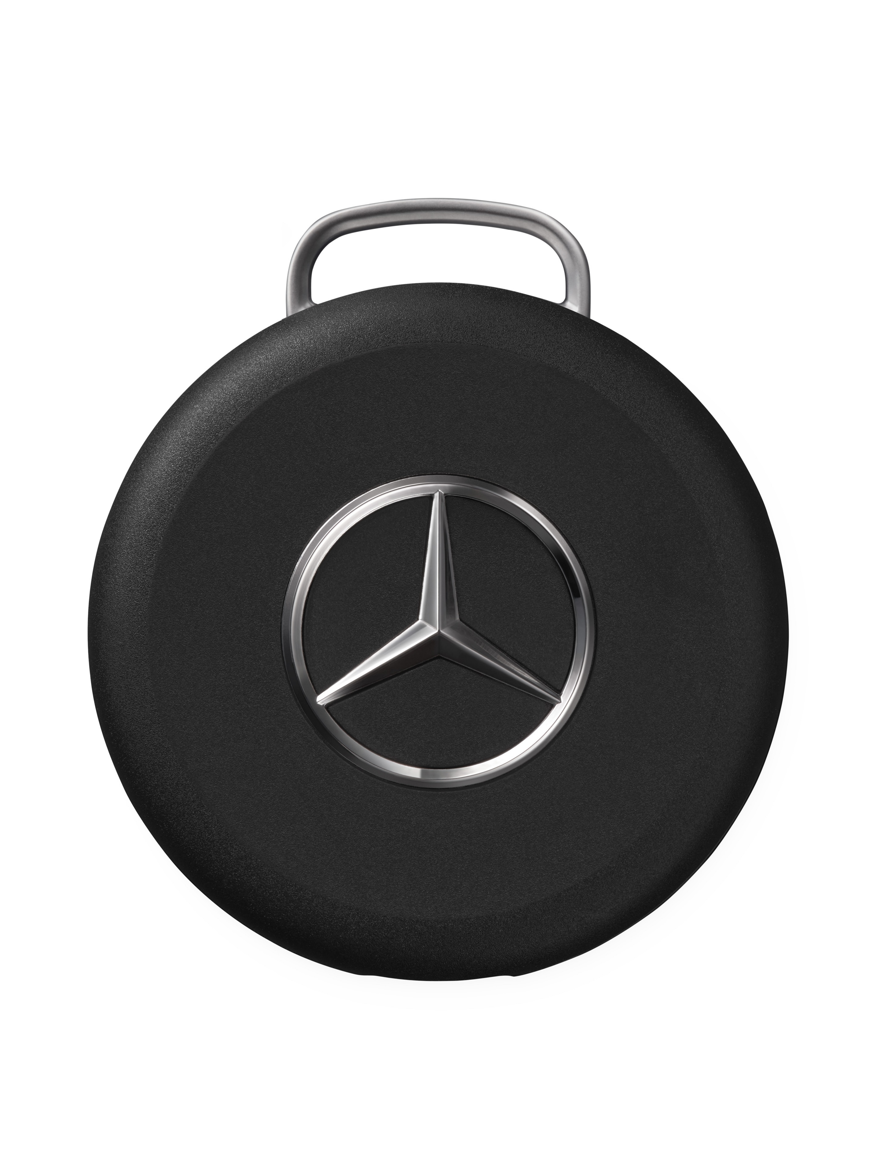Mercedes-Benz, Chipolo loop tracking tag - noir / argenté, Matière plastique, galvanisé