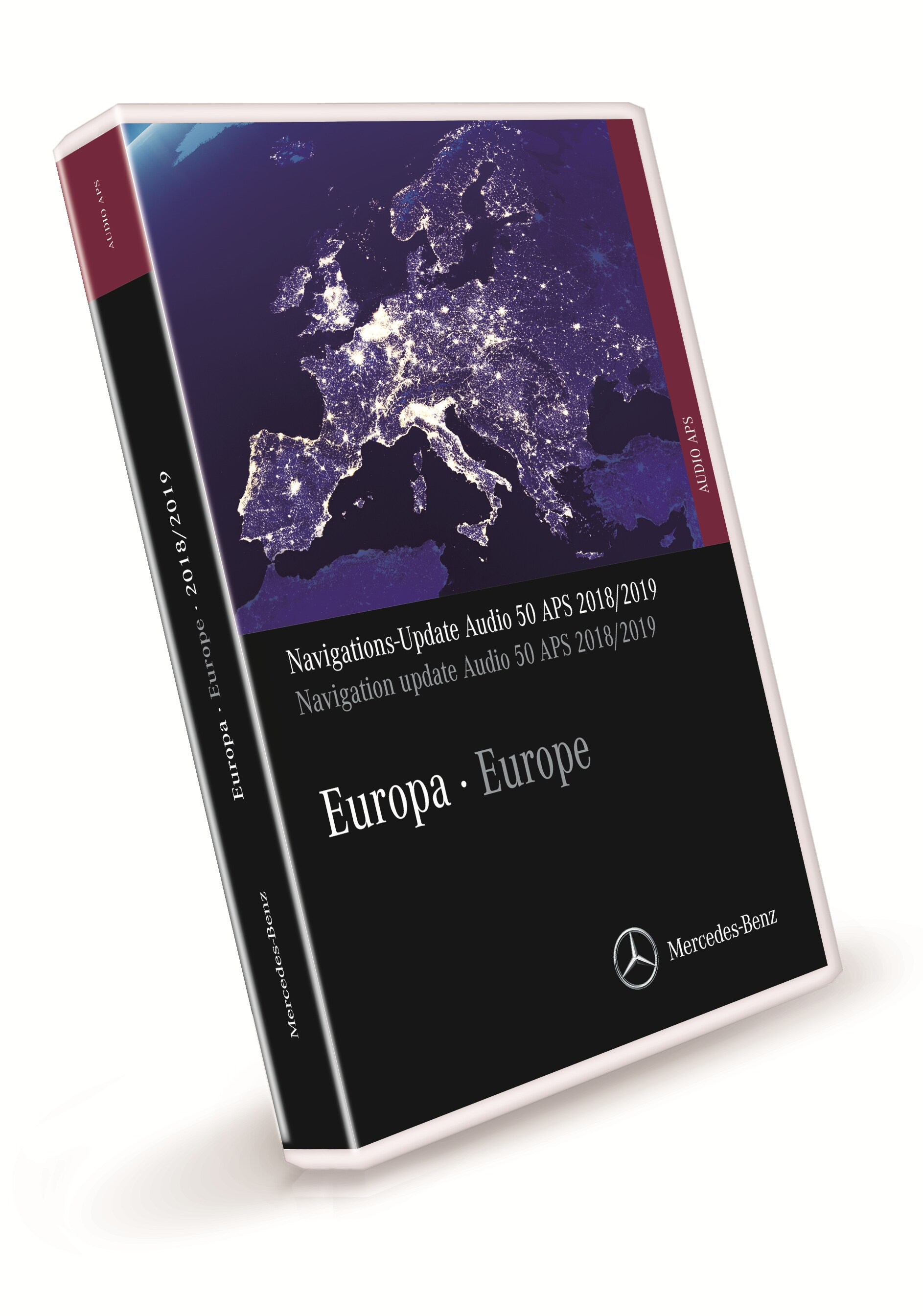 Mise à jour du logiciel de navigation, Audio 50 APS, Europe, Version 2018/2019, - FINAL VERSION - rouge, NTG1
