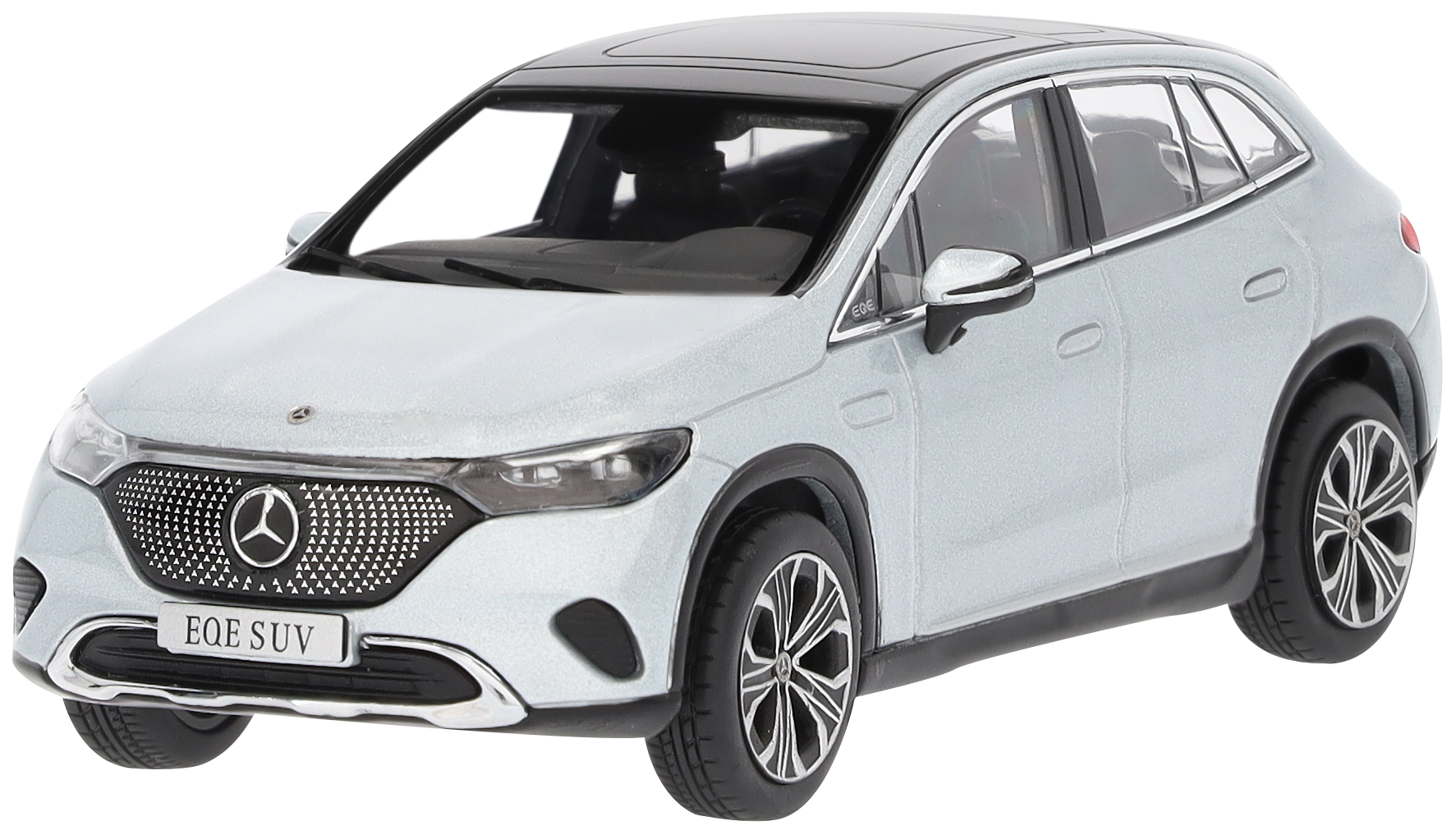 EQE SUV, Ligne Electric Art, X294 - argent high-tech, Minimax, 1:43