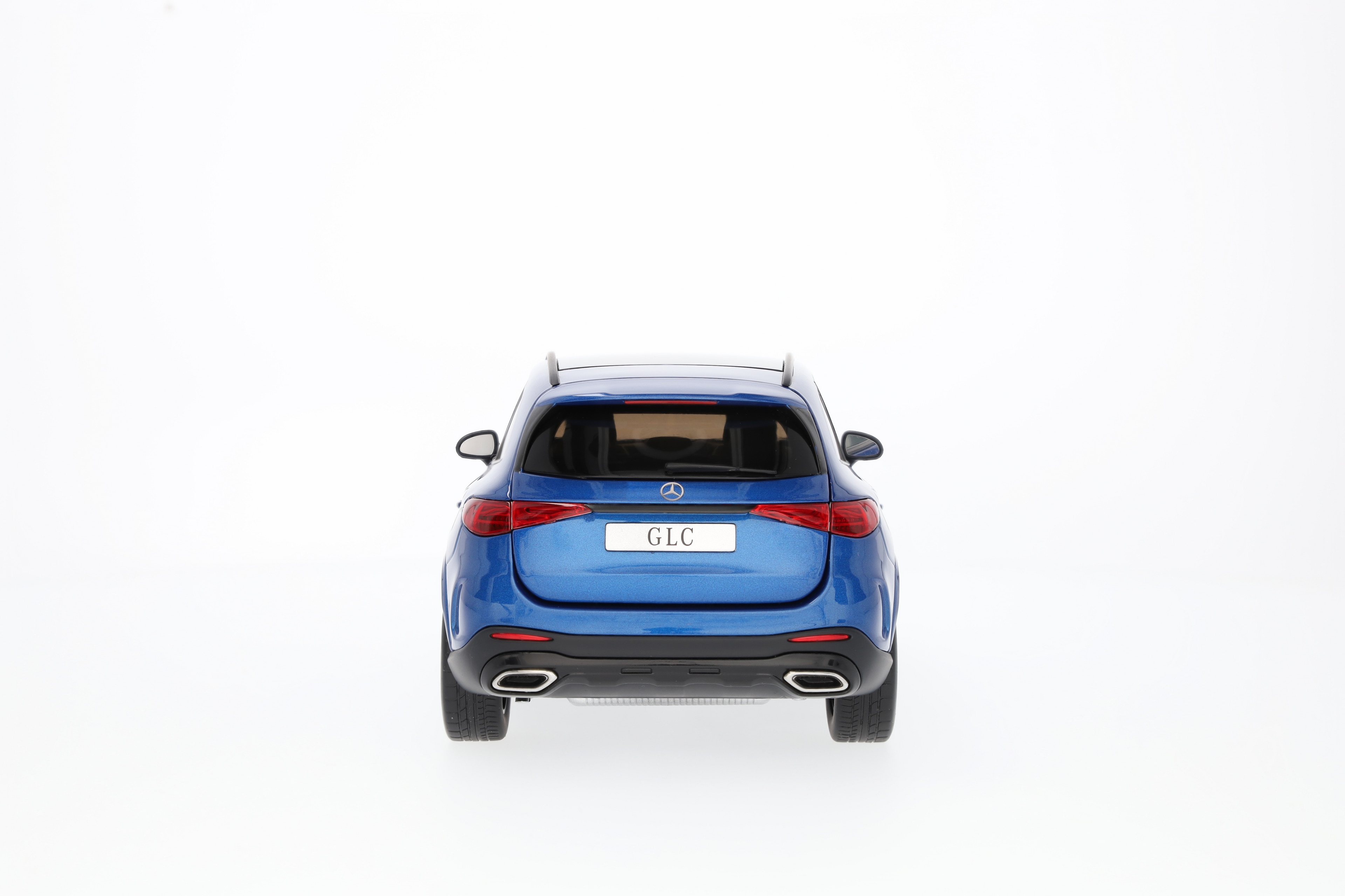 GLC, AMG Line, X254 - bleu spectral, iScale, 1:18