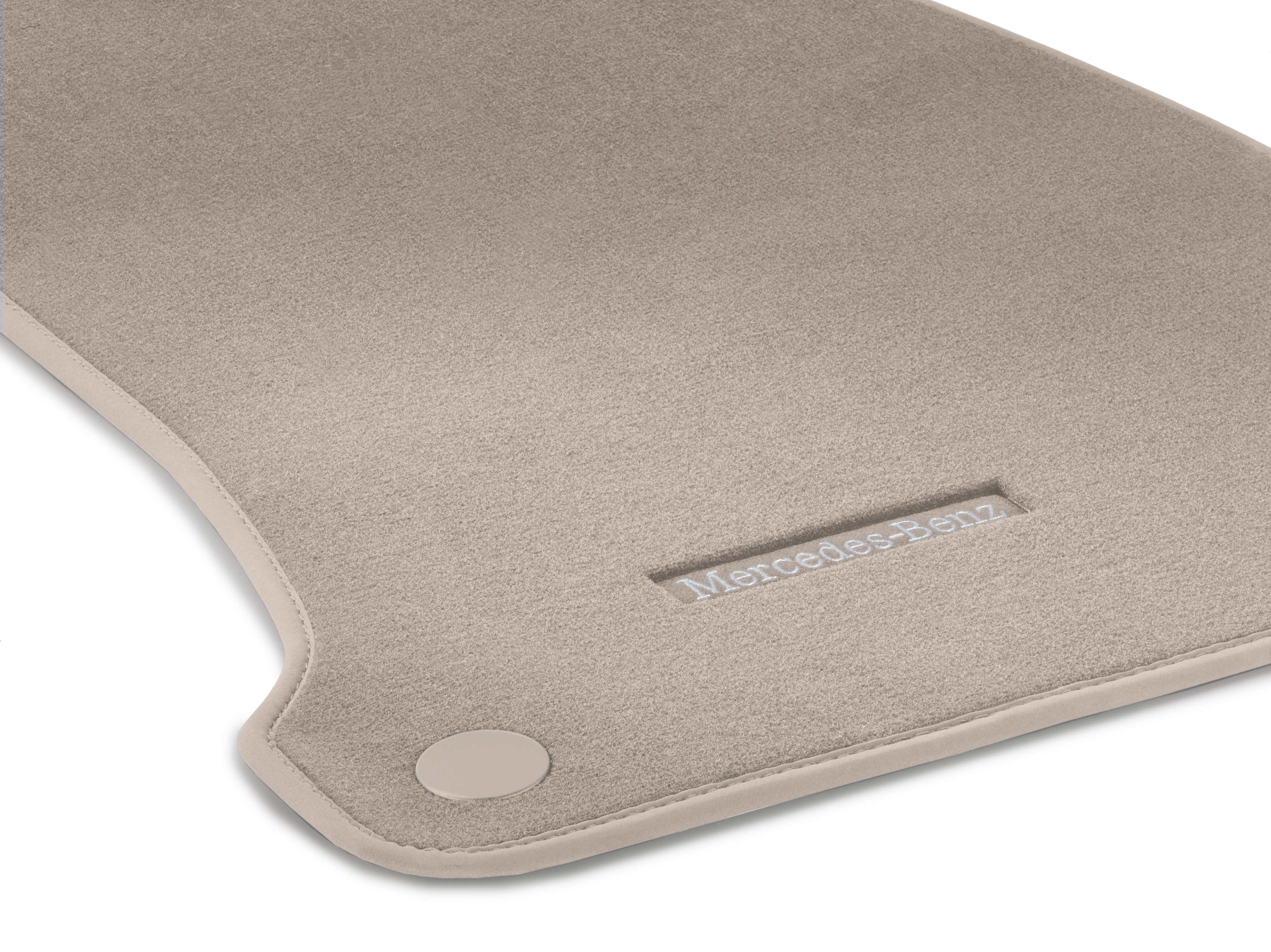 Tapis de sol en velours, CLASSIC, Kit, 4 pièces - LL, beige macchiato