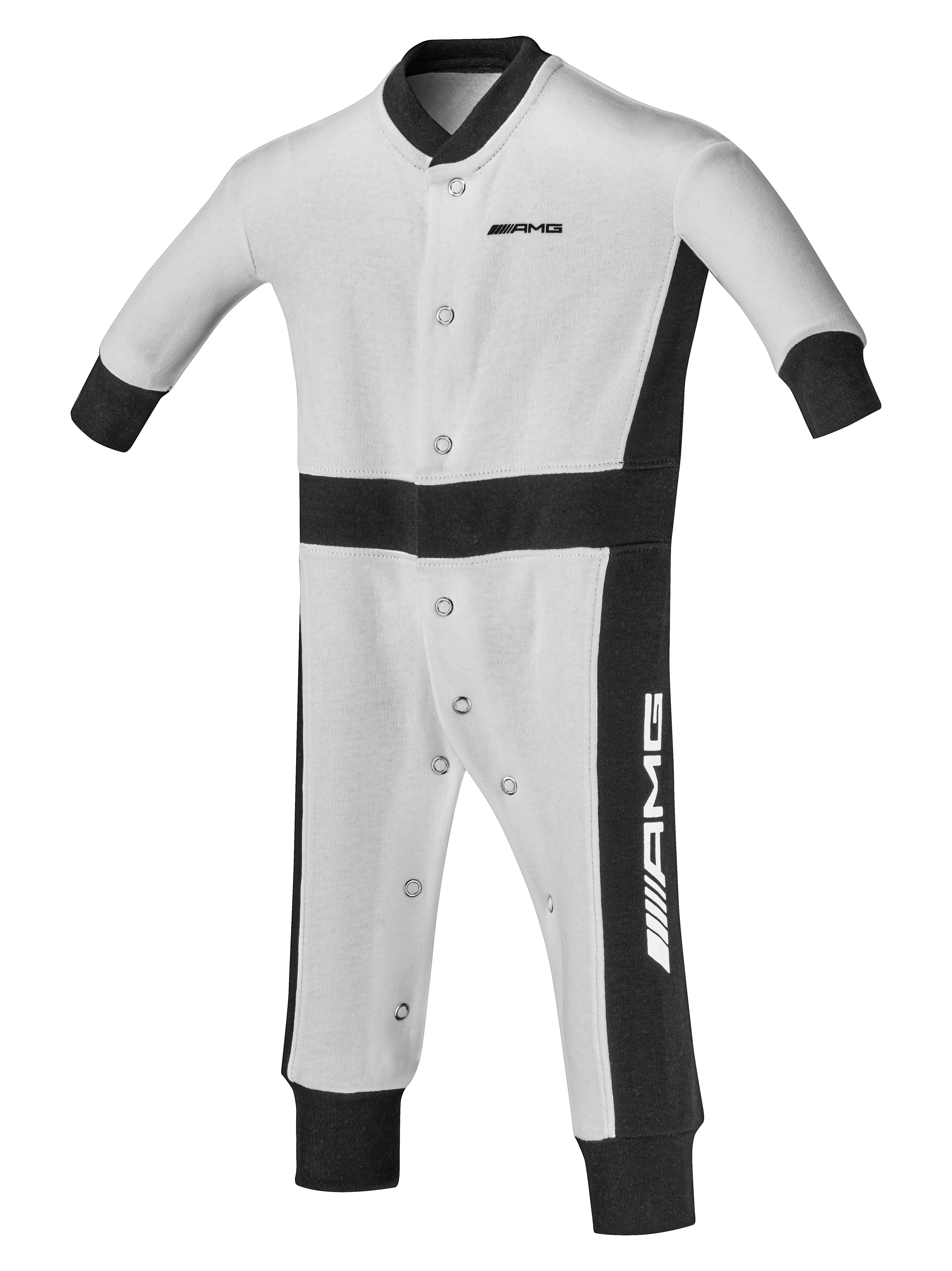 Grenouillère bébé AMG - blanc, 68:74