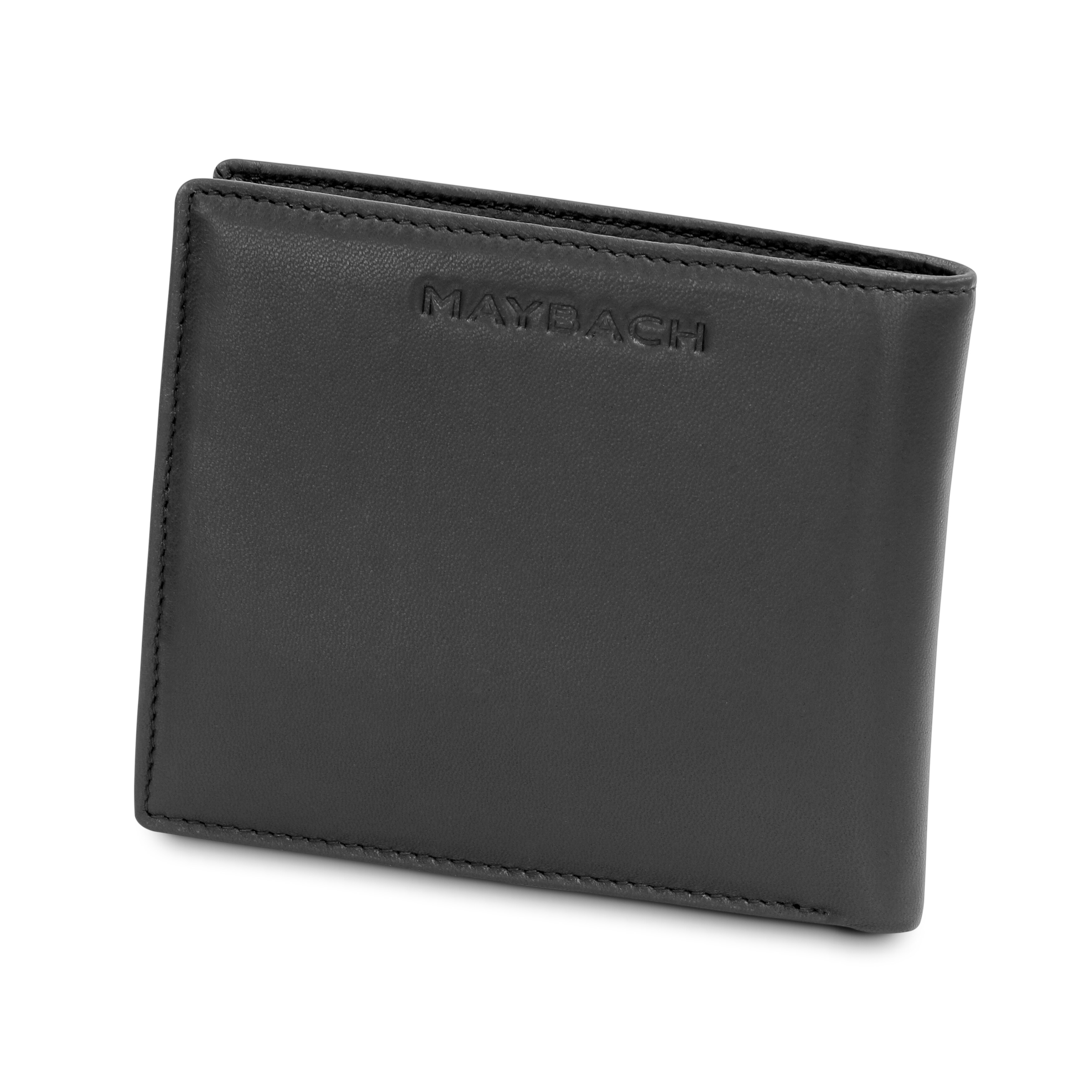 Porte-monnaie, Mercedes-Maybach - noir, Cuir