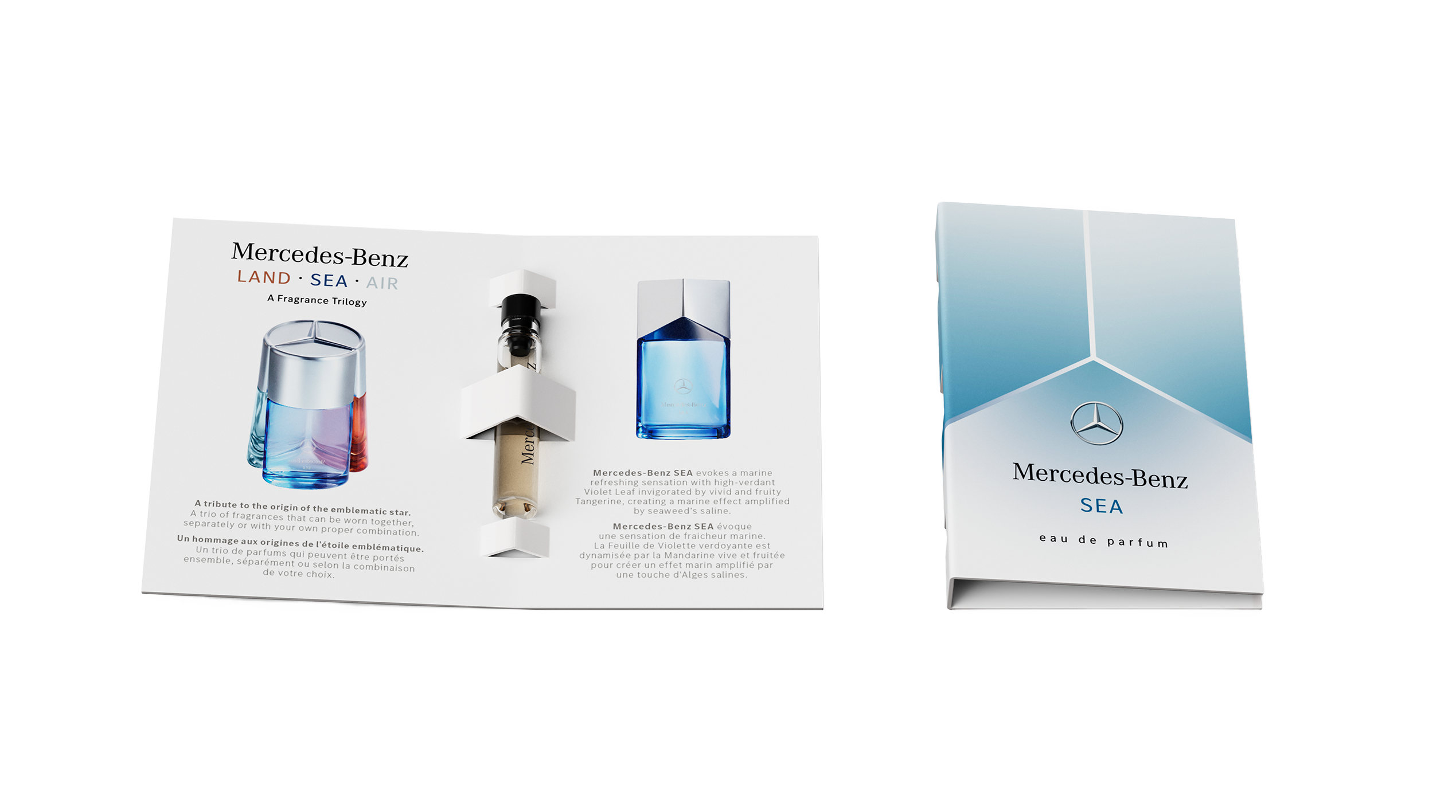 SEA, EdP, Mini-échantillons, Lot de 12 - pour hommes, INCC, 1,5 ml