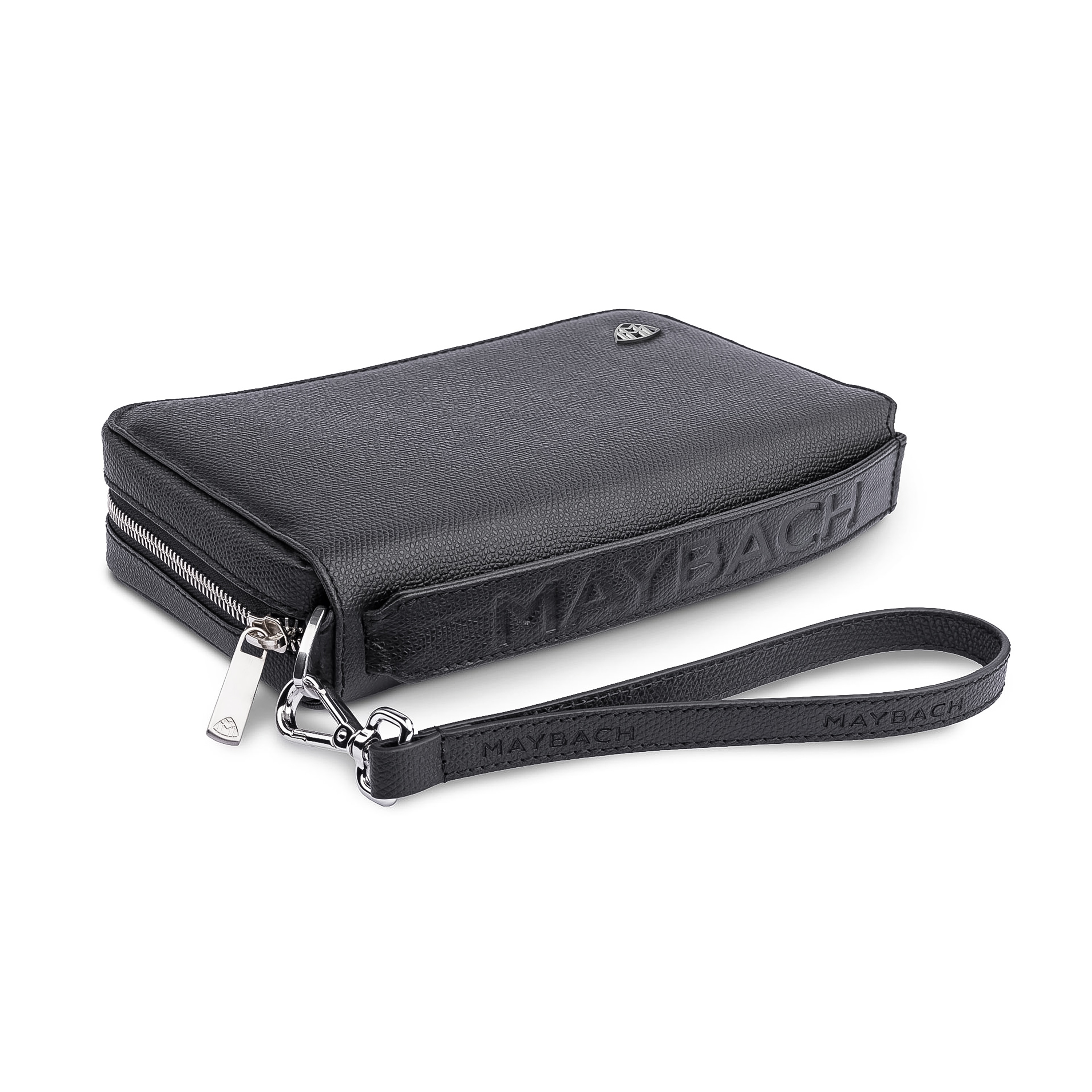 Porte-monnaie homme, Mercedes-Maybach - noir, Cuir
