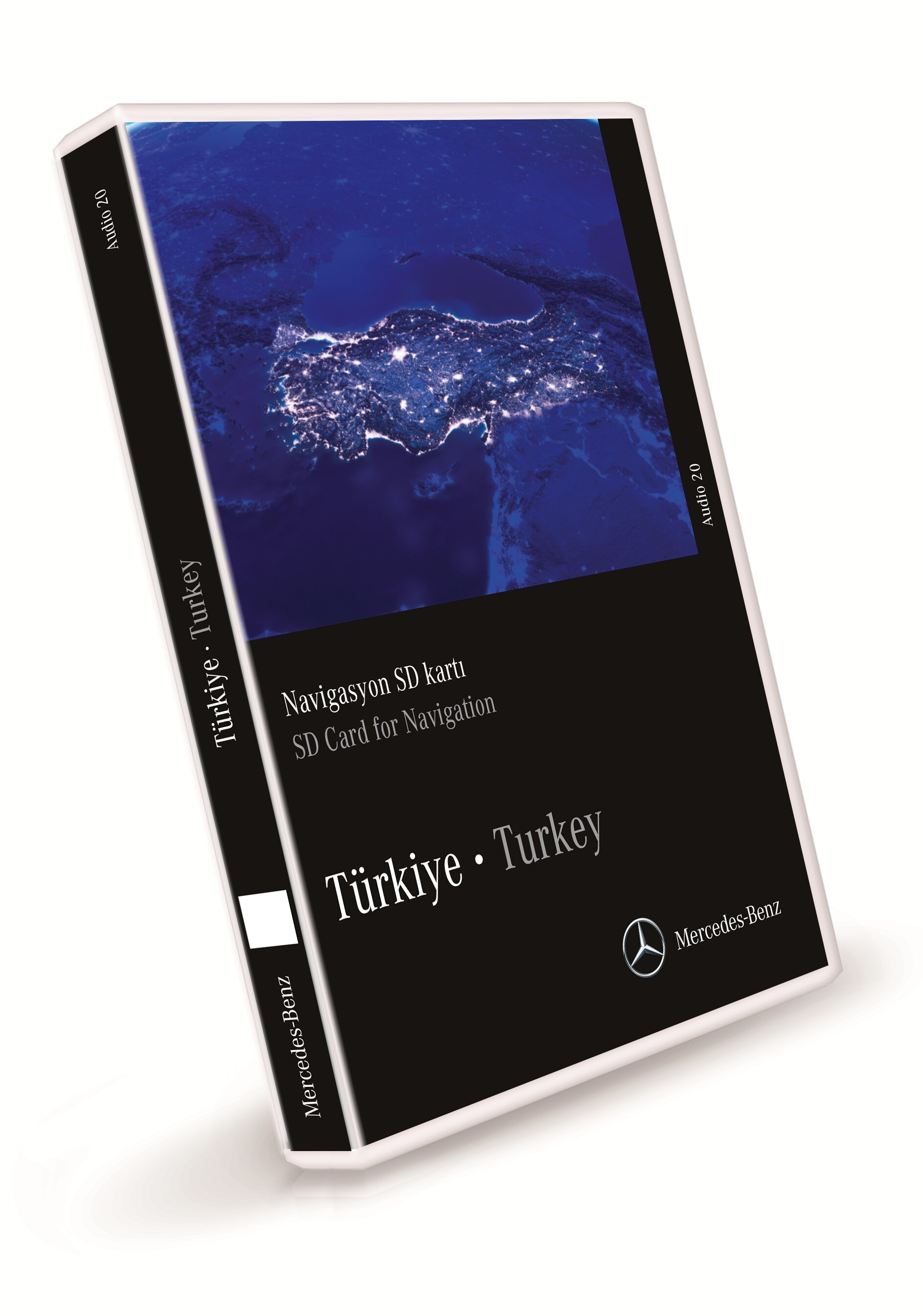 Carte SD navigation, Turquie, pour postéquipement code 357, Uniquement avec code 355 et code 506