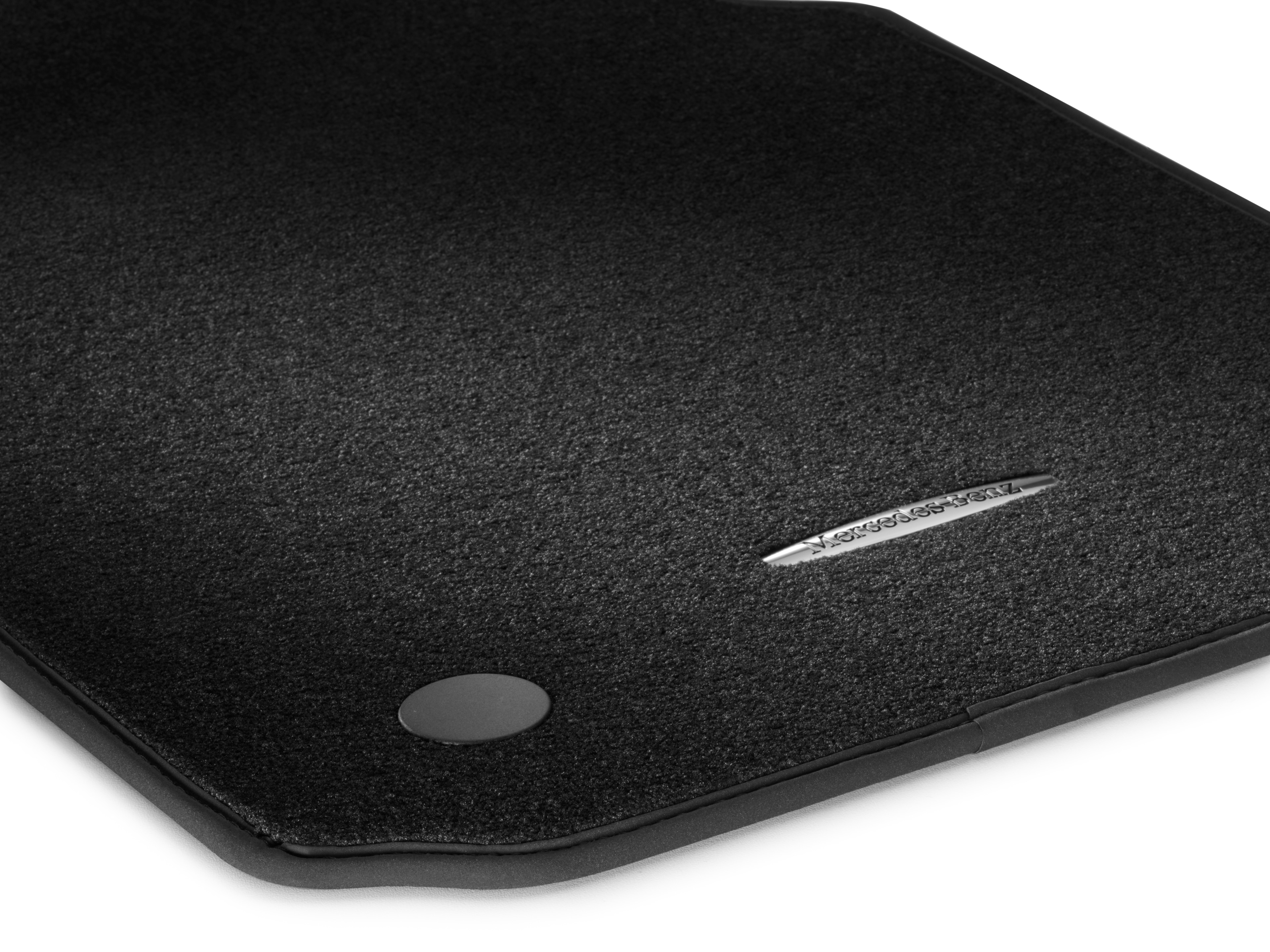 Tapis en velours CLASSIC, Kit, 4 pièces - RL, noir