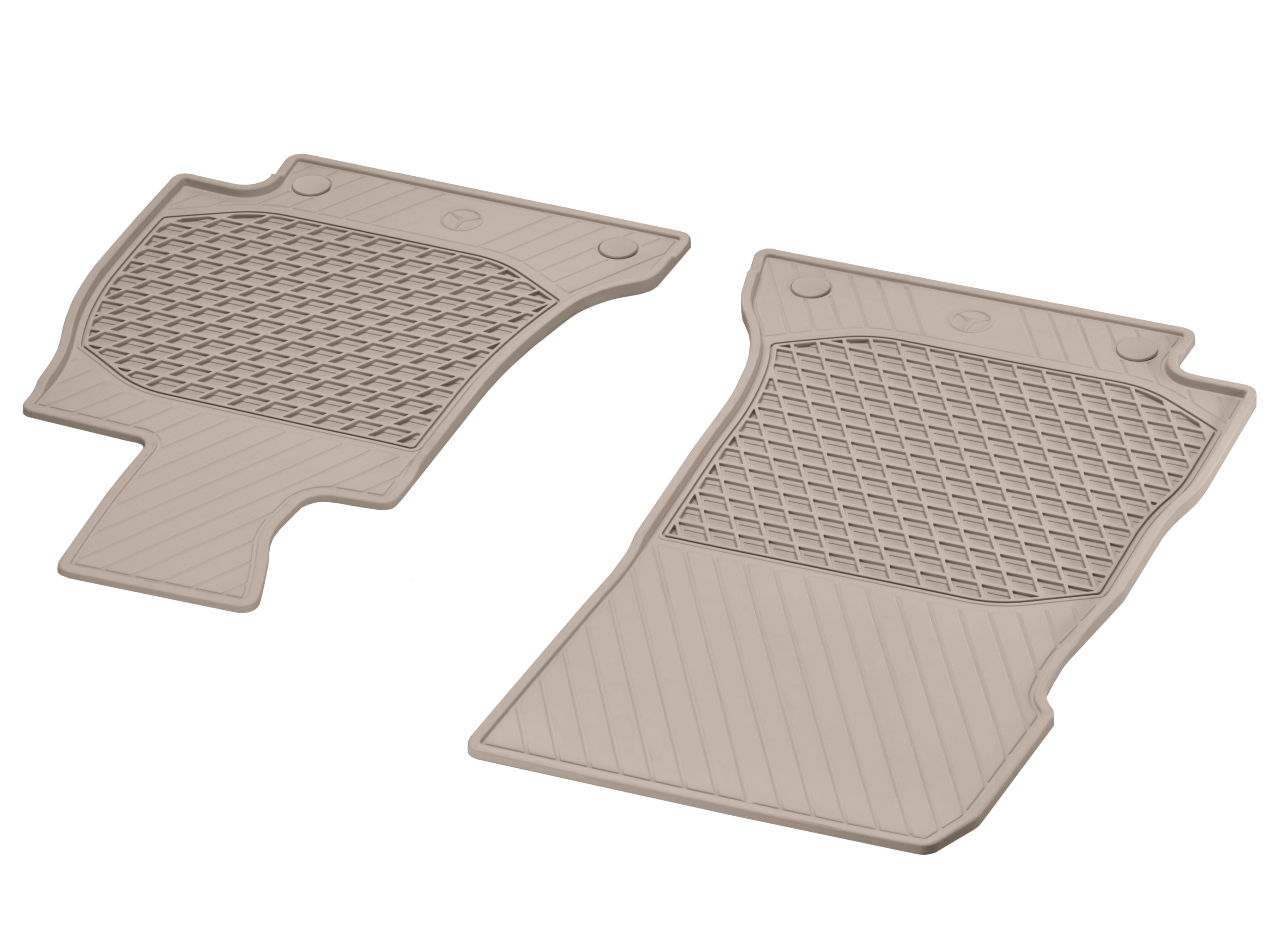Tapis toutes saisons CLASSIC, Tapis de sol conducteur / passager avant, 2 pièces - RL, beige macchiato