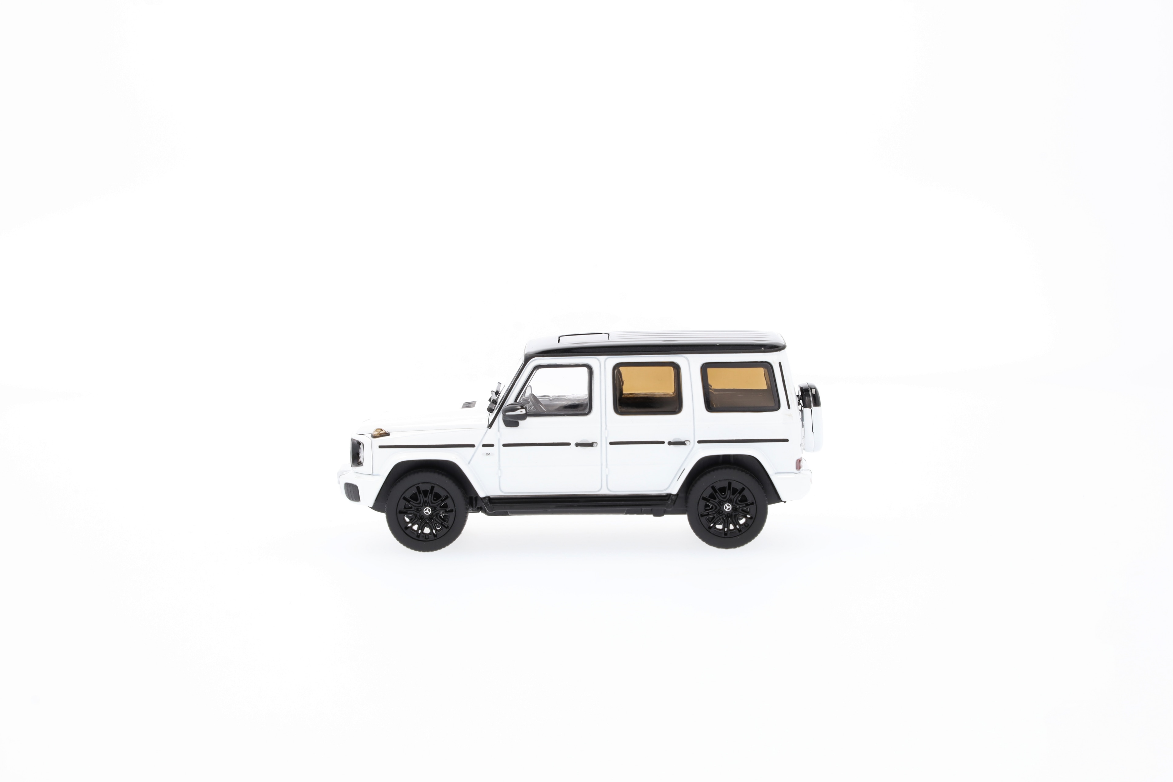 G 580 avec technologie EQ, Véhicules tout-terrain, AMG Line, N465 - MANUFAKTUR blanc opale bright, Norev, 1:43