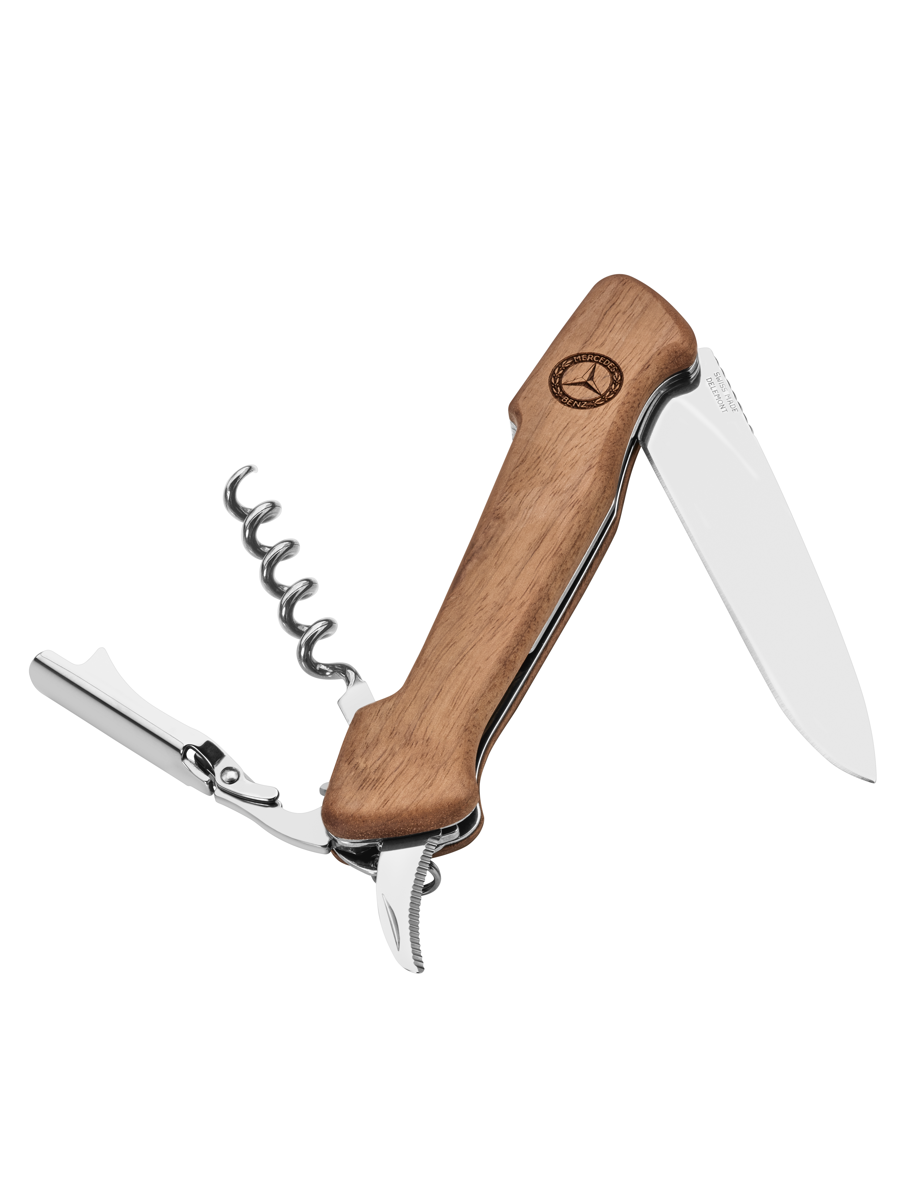Wine Master - marron, Acier inoxydable / Bois de noyer, Victorinox