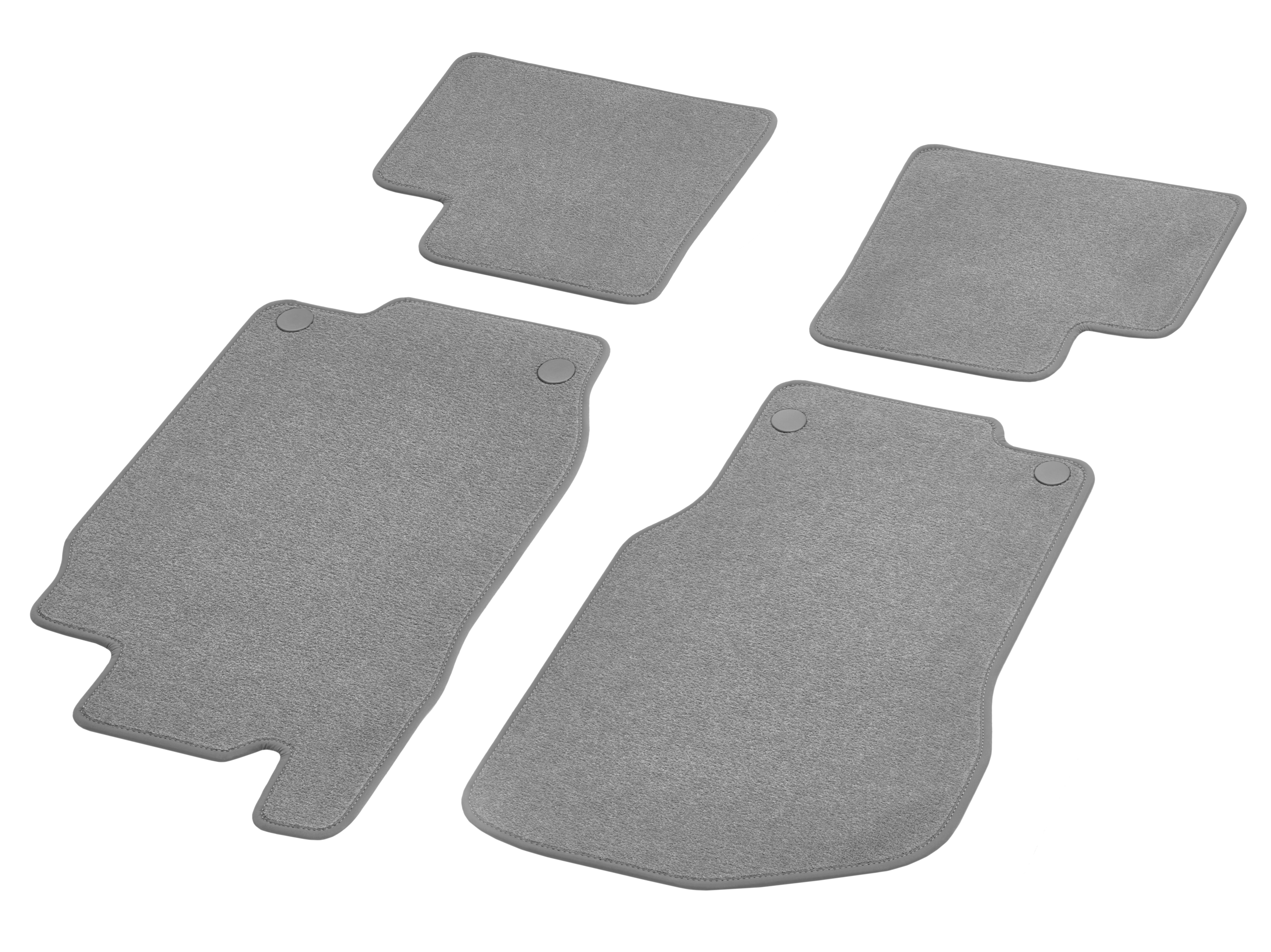 Tapis en velours Kit, 4 pièces