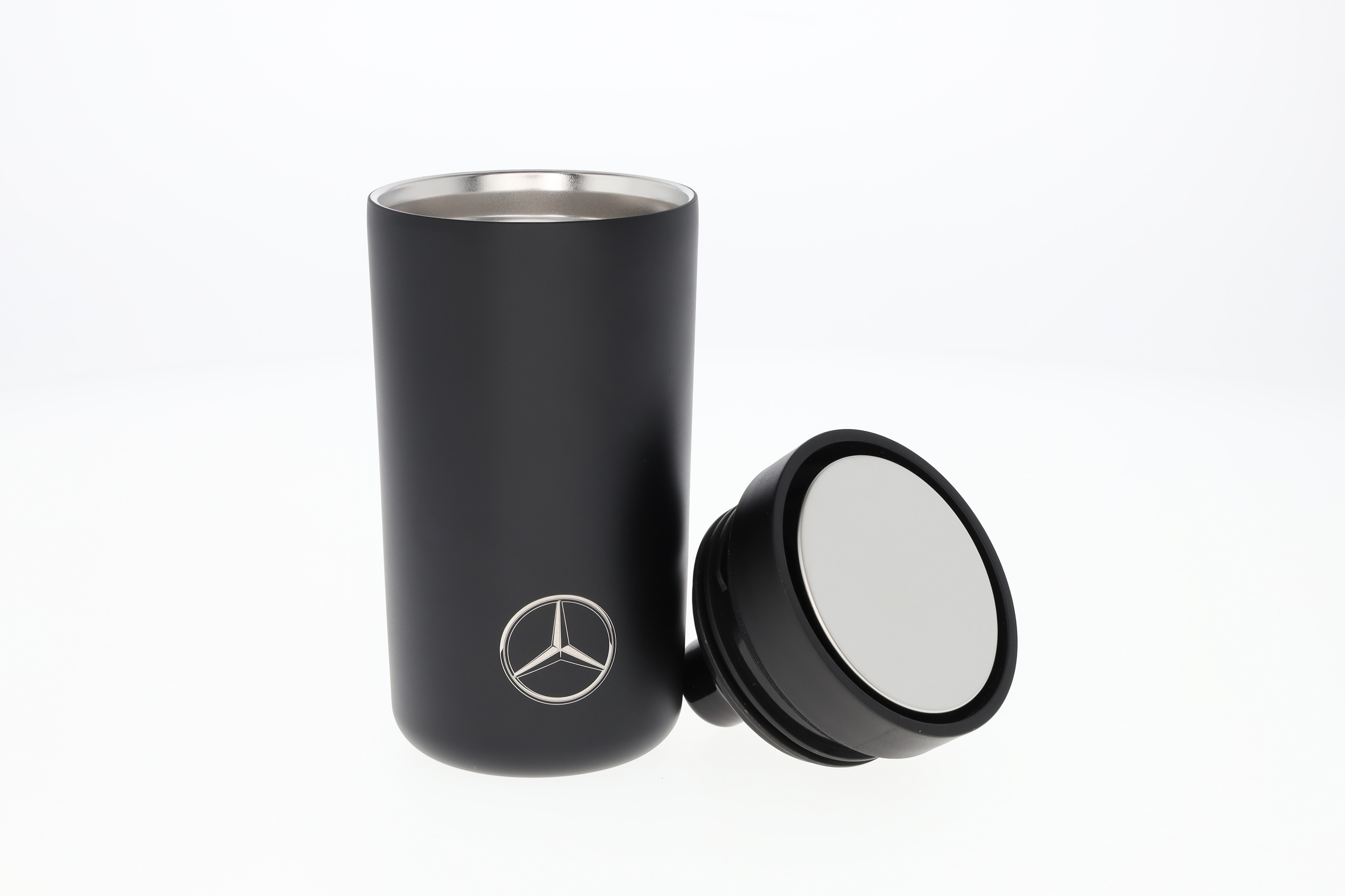 Gobelet To Go - noir, Acier inoxydable / Polypropylène, Stelton, 200 ml