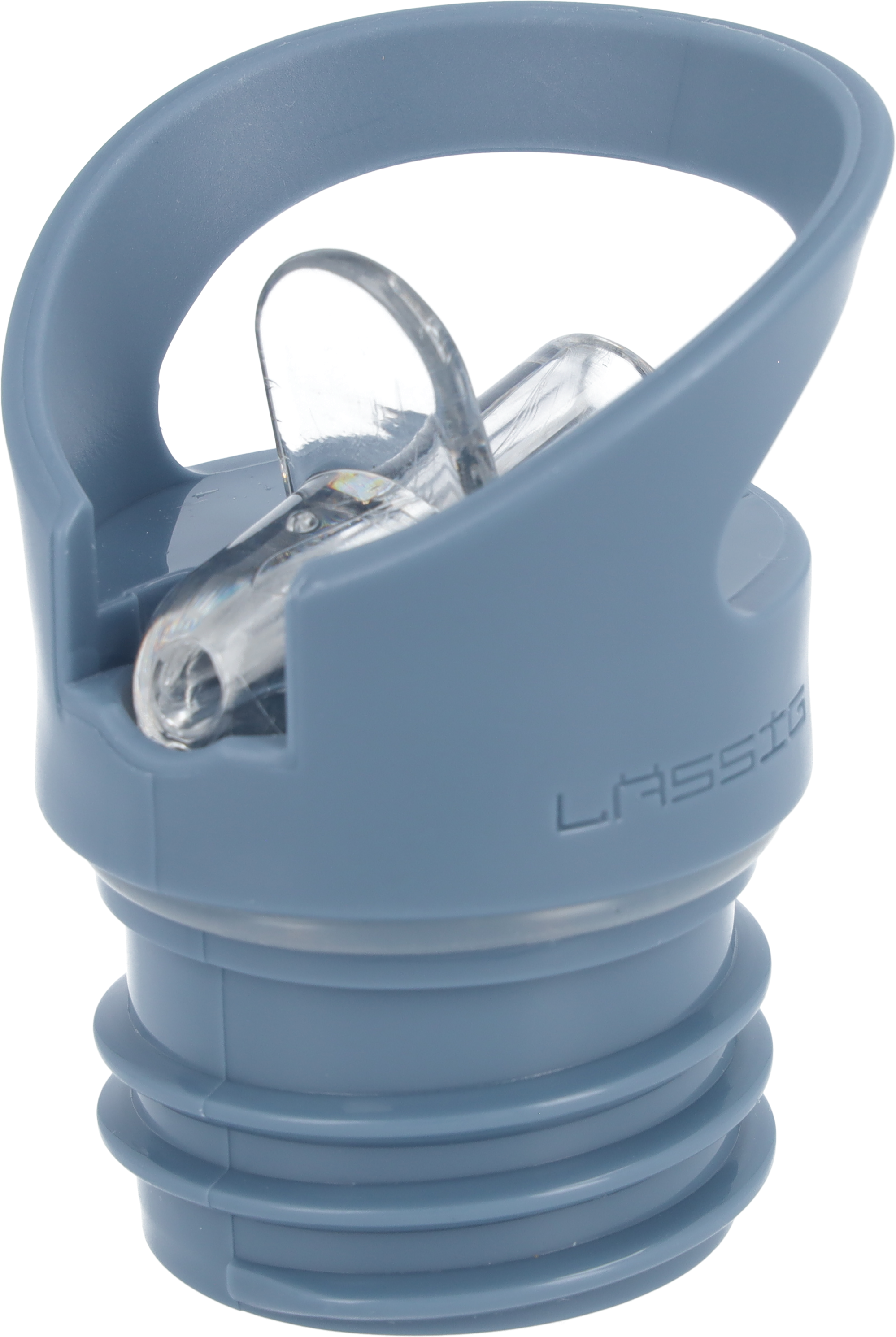 Gourde enfant, Mercedes-Benz - argenté / bleu, Acier inoxydable / Bambou / Polypropylène, Lässig