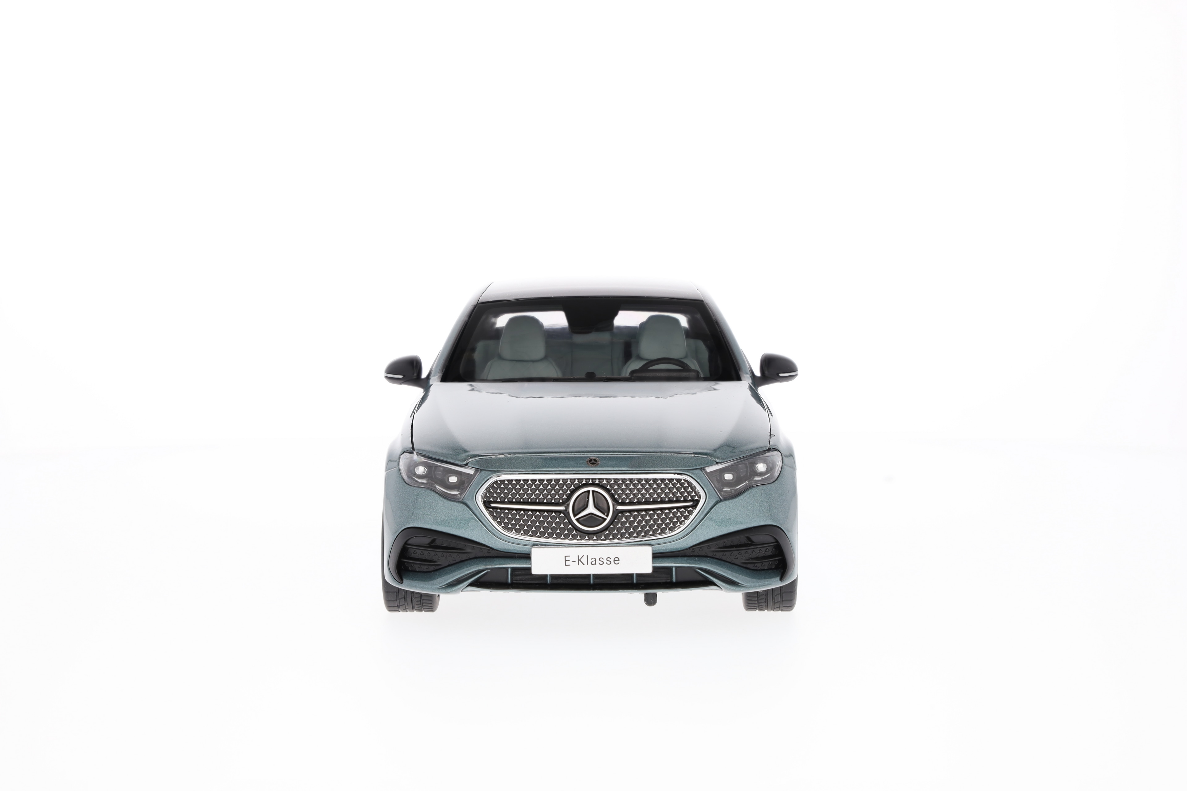 Classe E, Berline, AMG Line, W214 - argent vert, iScale, 1:18