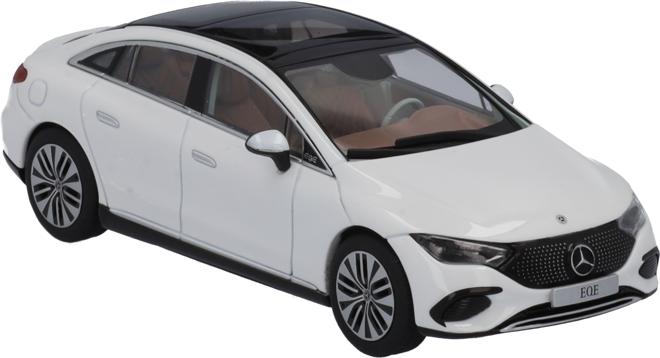 EQE, Berline, Ligne Electric Art, V295 - MANUFAKTUR blanc opale bright, Herpa, 1:43