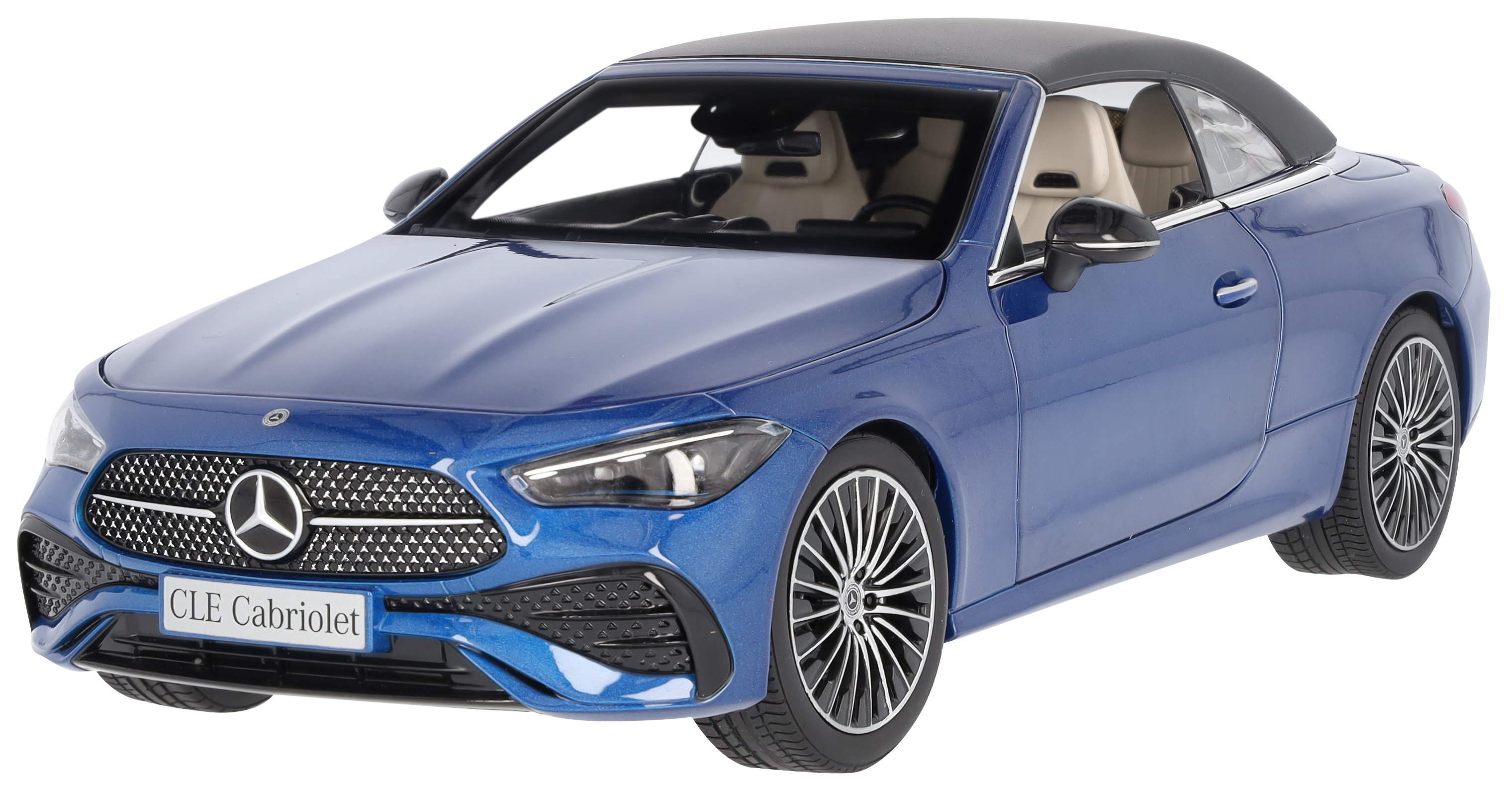 Cabriolet CLE, AMG Line, A236 - bleu spectral, Norev, 1:18