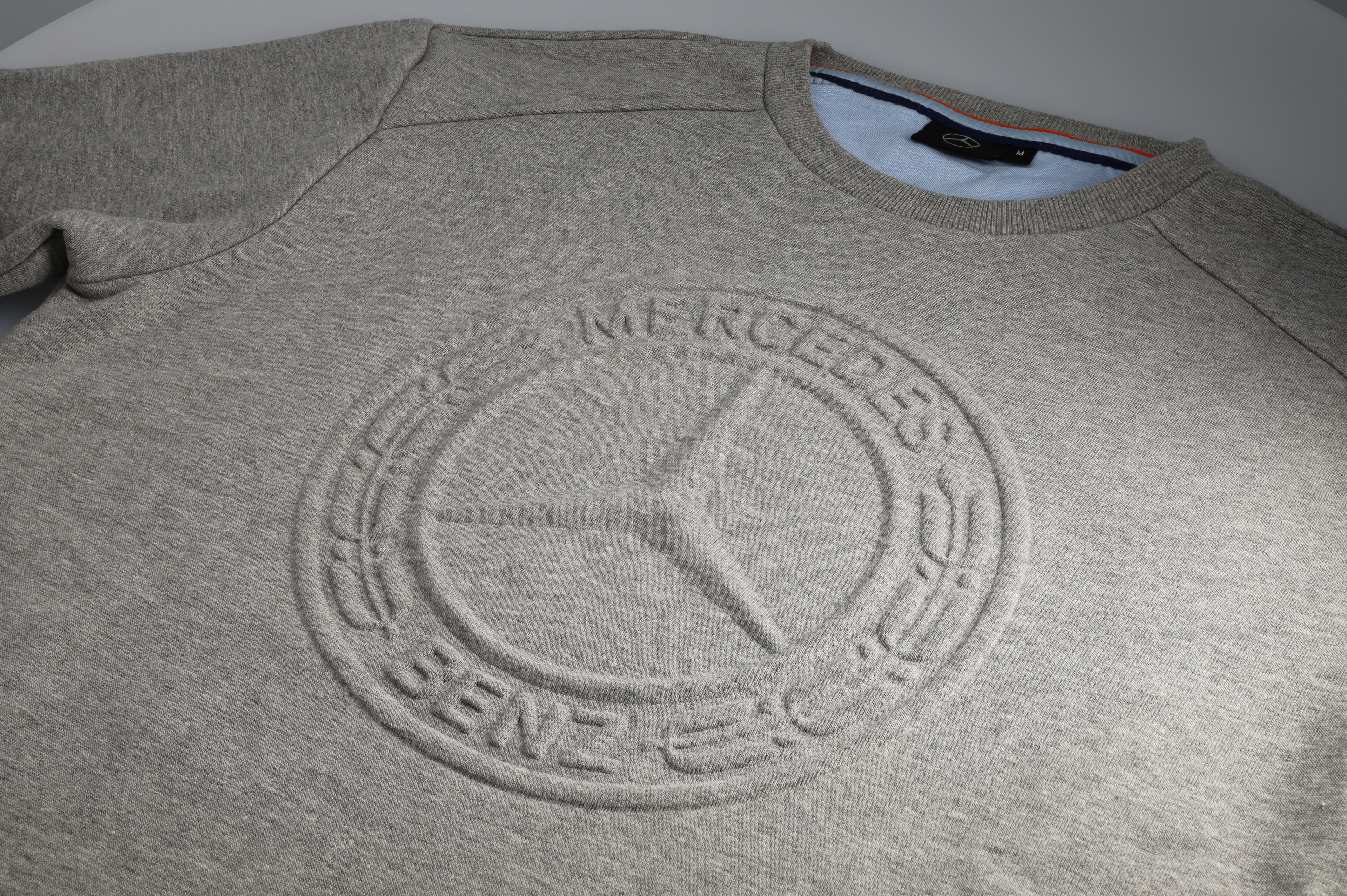 Sweat-shirt, unisexe, gris chiné, Collection MB 2020