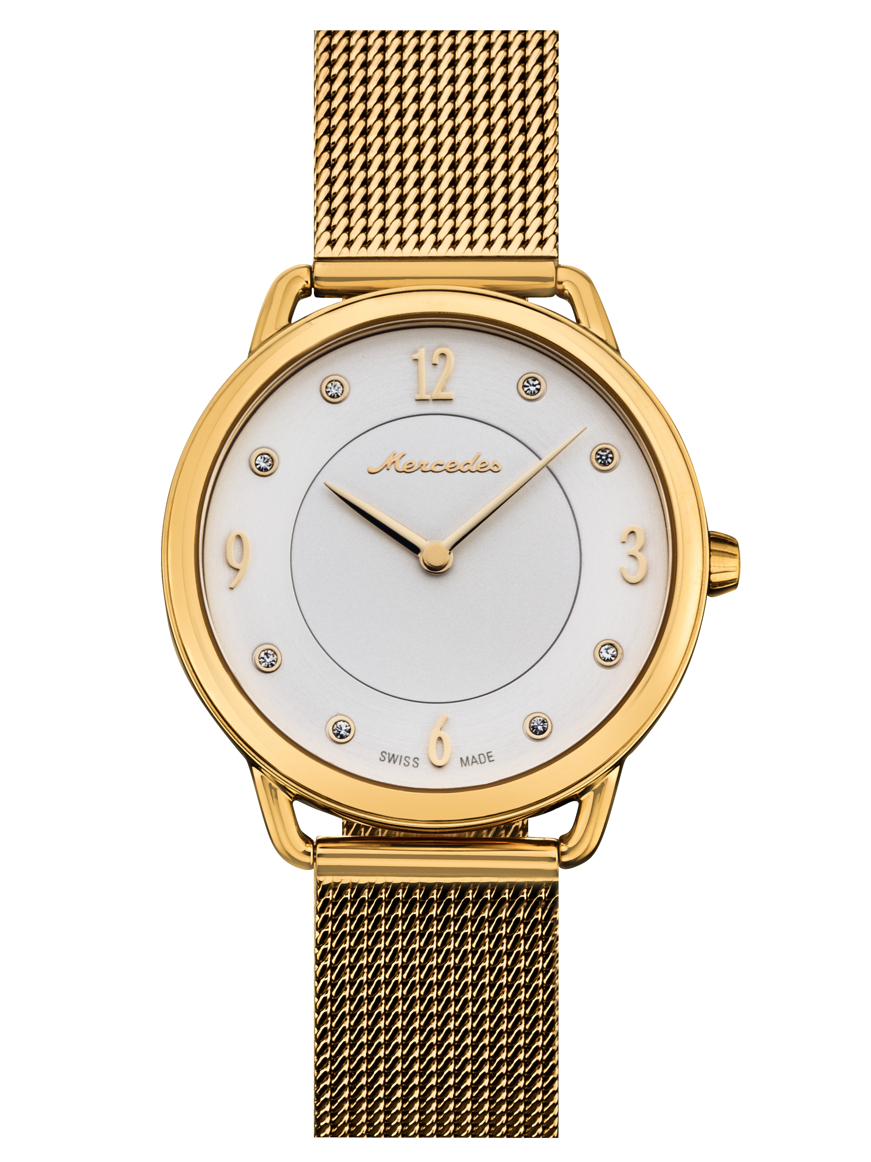 Montre femme, Classic femme - doré, Acier inoxydable