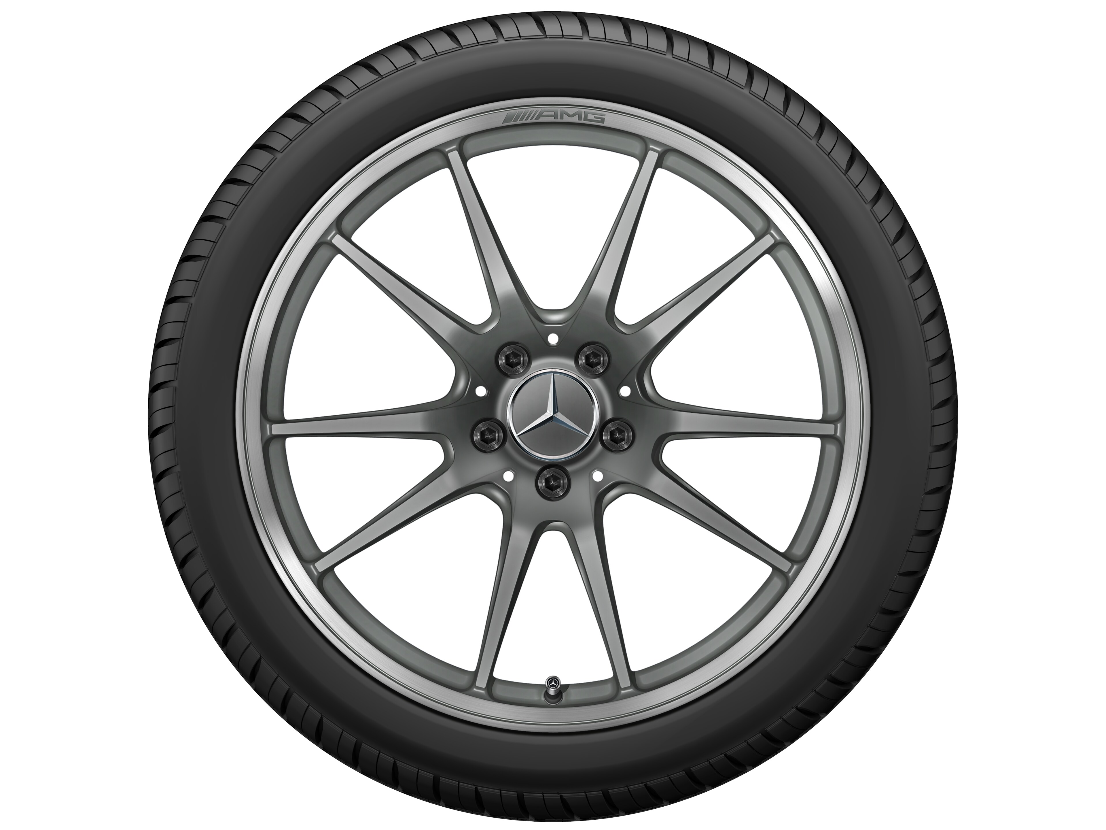 Jante forgée AMG à 5 doubles branches, 48,3 cm (19 pouces)