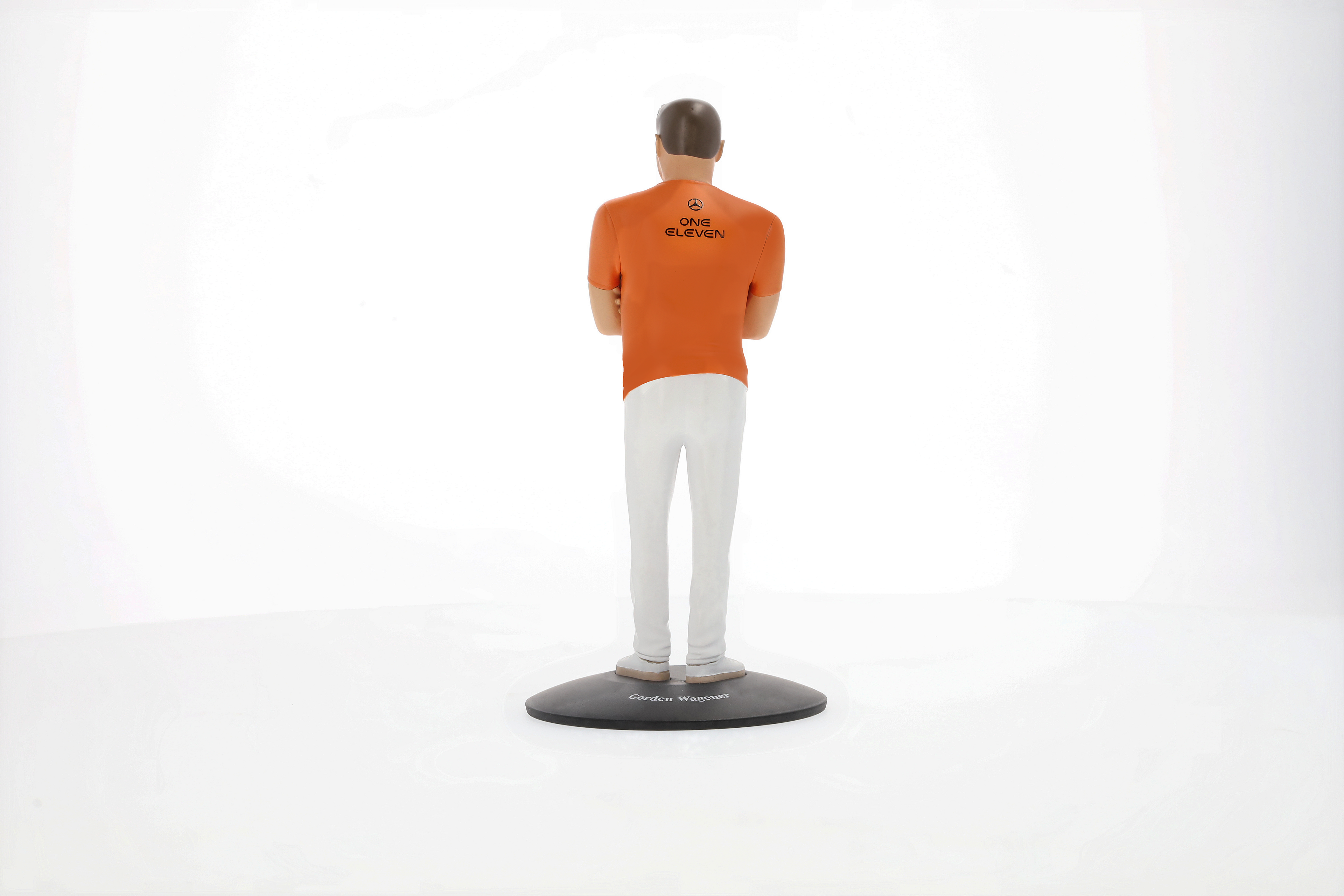 Kit Vision One-Eleven avec figurine, Showcar - orange, NZG, 1:18