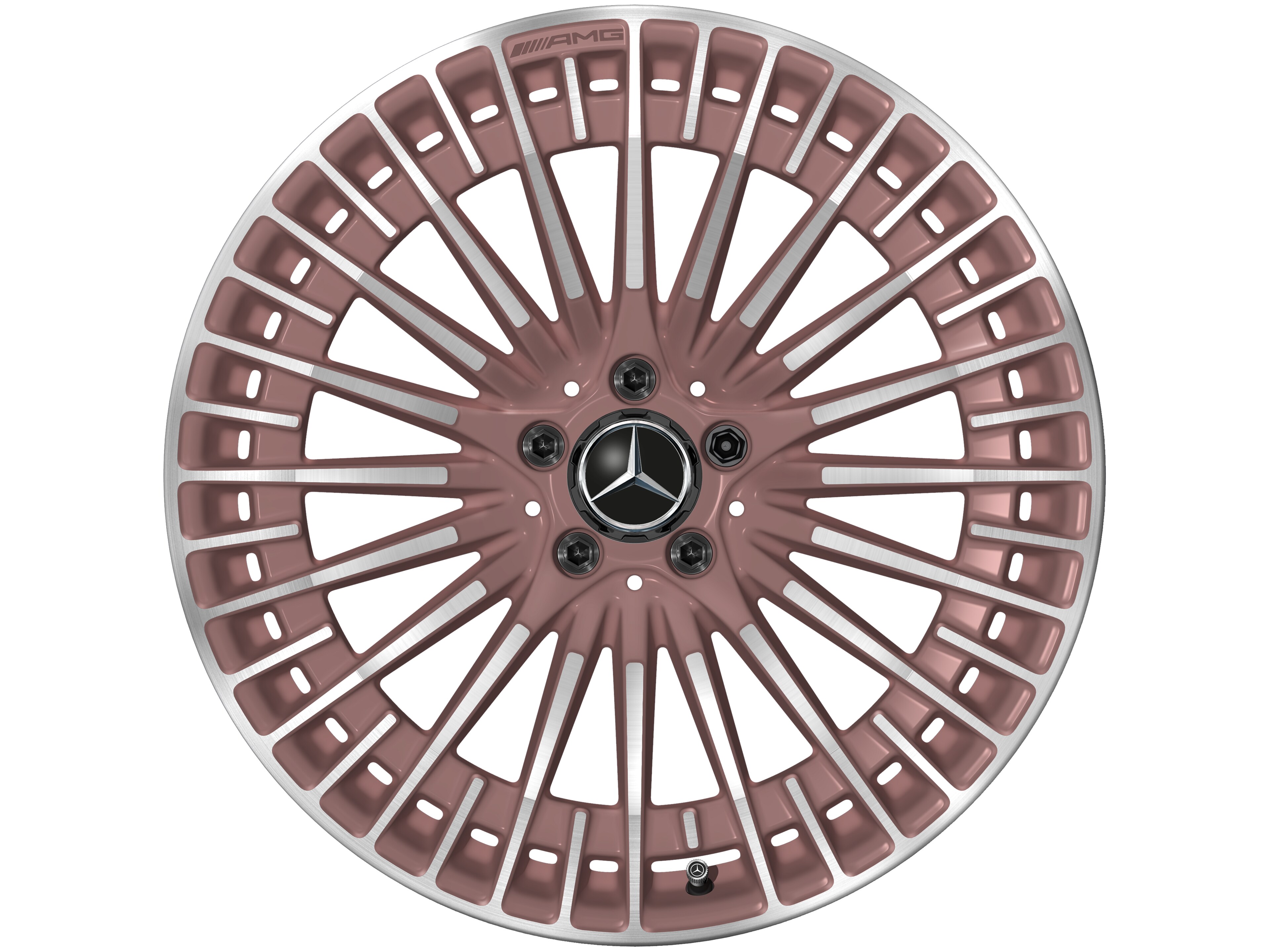 Jante AMG multibranches, 50,8 cm (20 pouces) - 8,5 J x 20 ET 50,5, cuivre