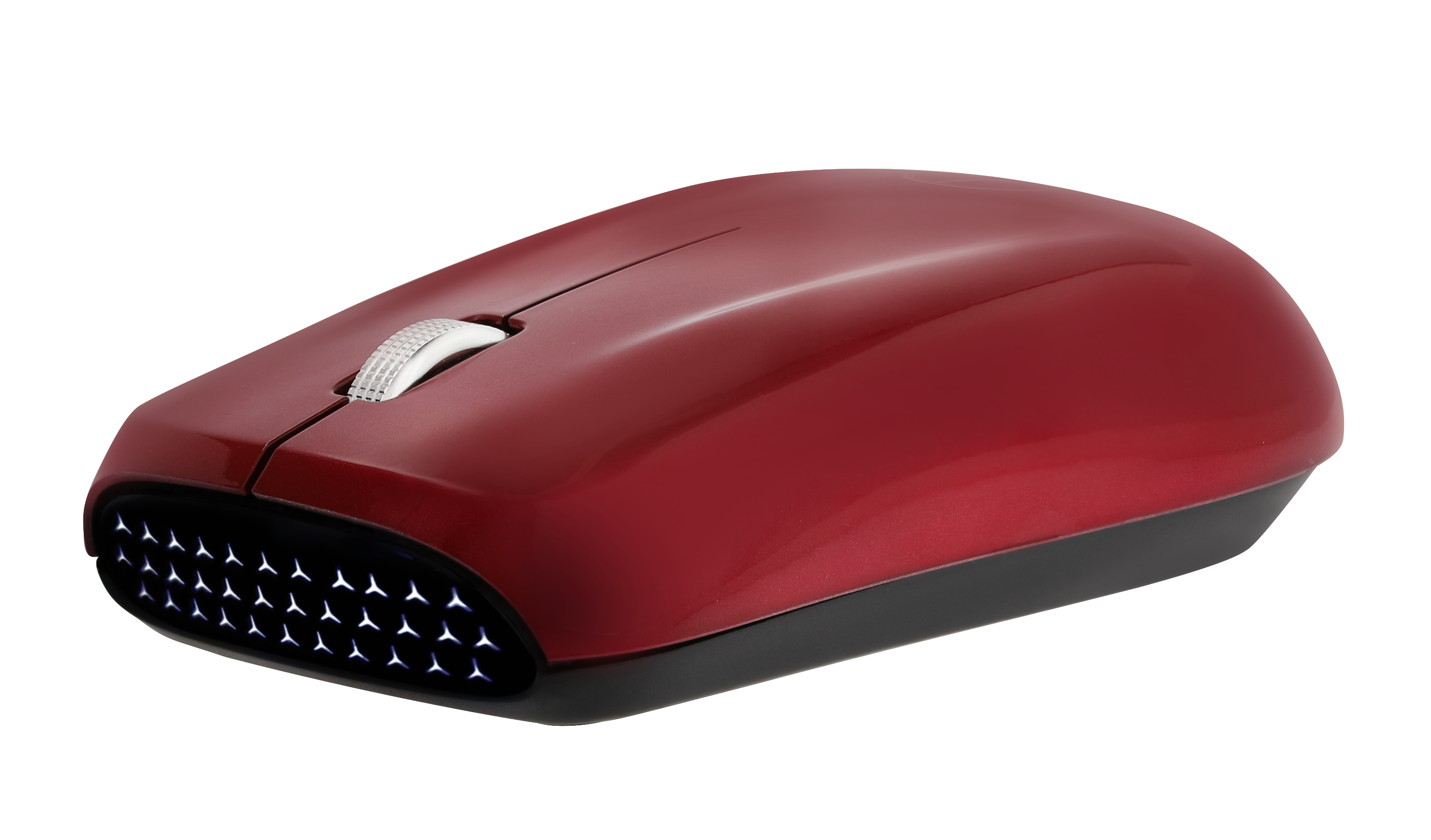 Souris d'ordinateur - MANUFAKTUR rouge Patagonie métallisé, Matière plastique, ZIS Media GmbH