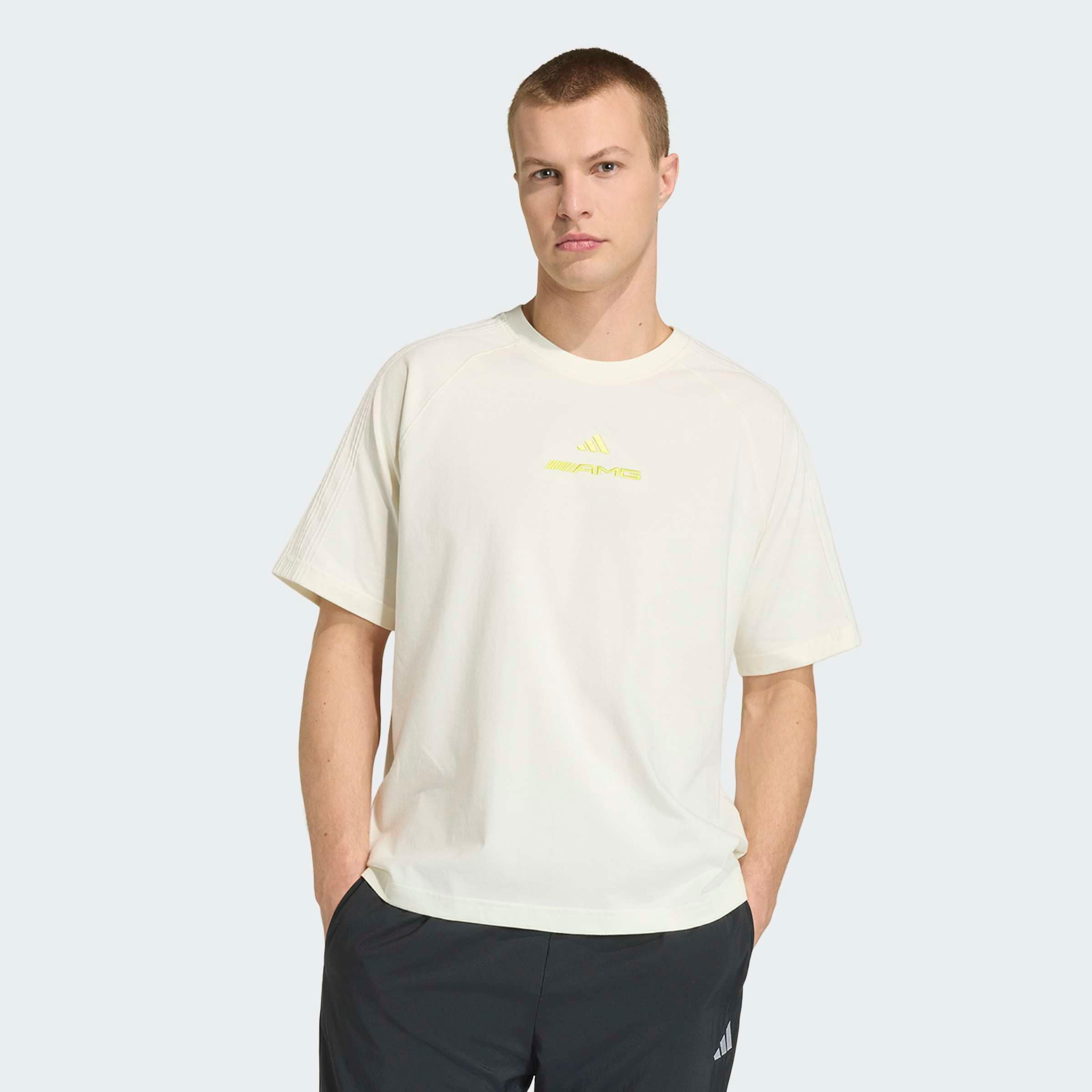 T-shirt AMG unisexe - blanc offwhite, XL