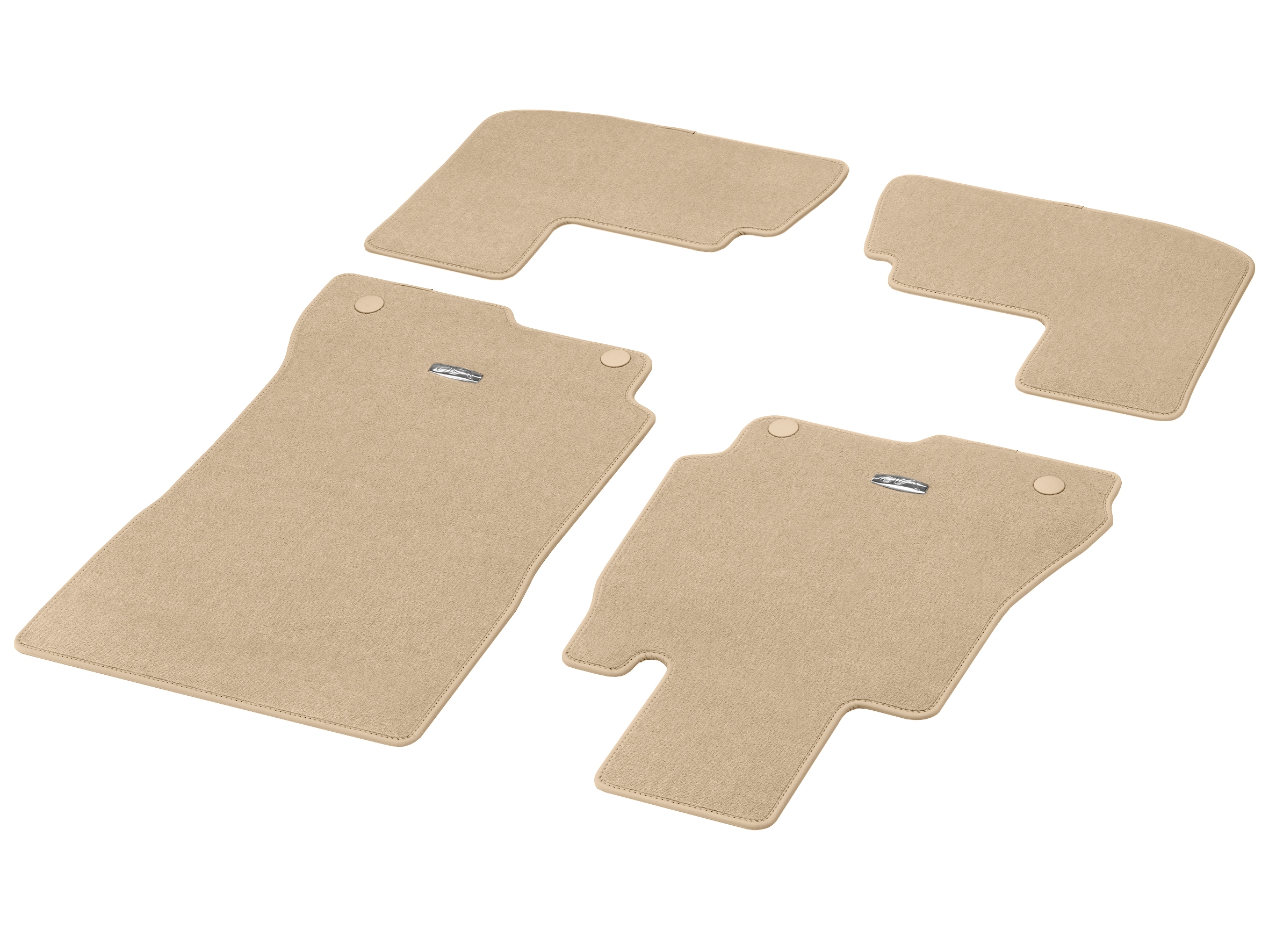 Tapis en velours CLASSIC, Kit, 4 pièces, V12 - RL, beige cachemire