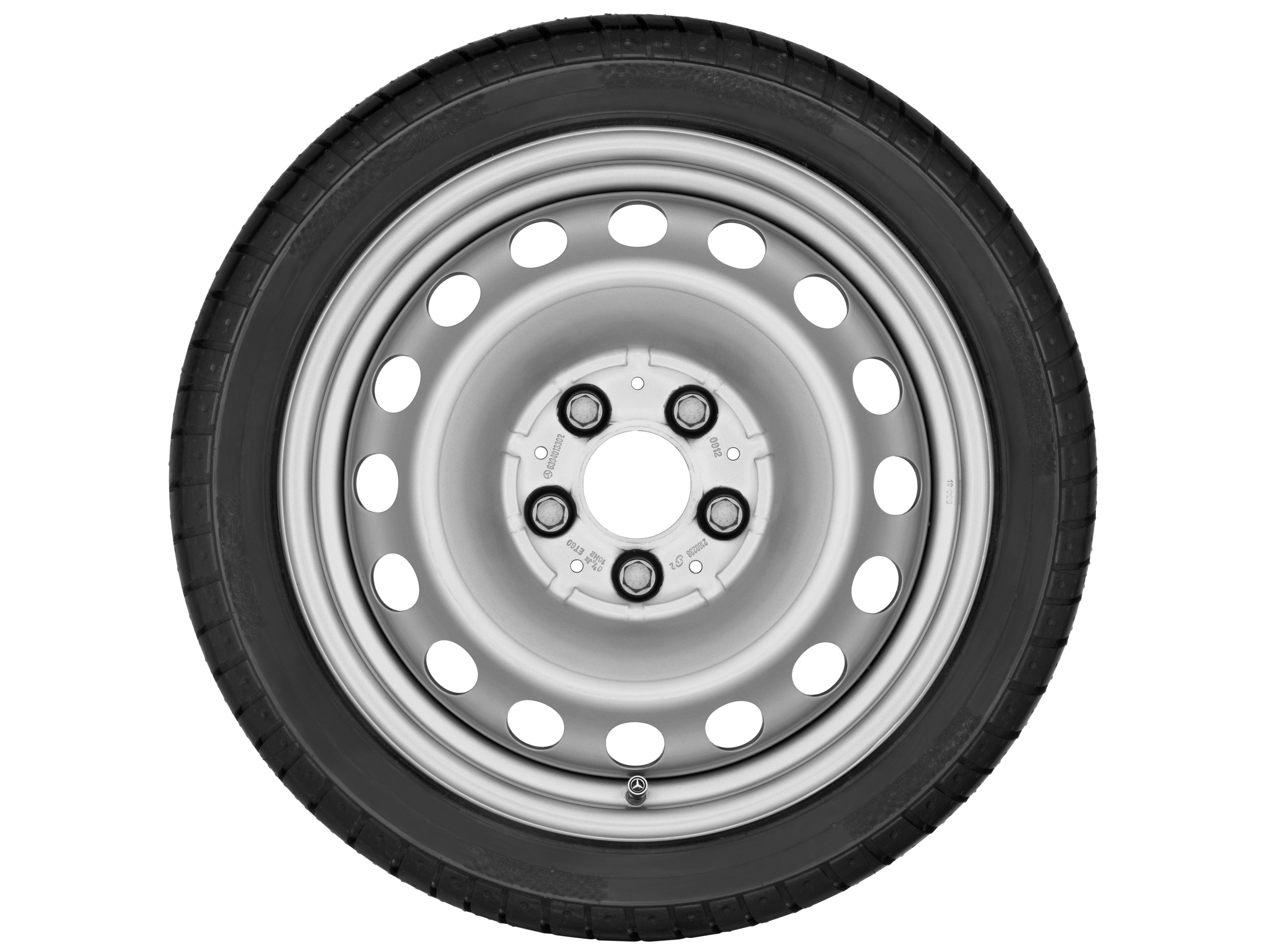 Jante acier - 205/60 R16 XL 96T, 6 J x 16 ET 38