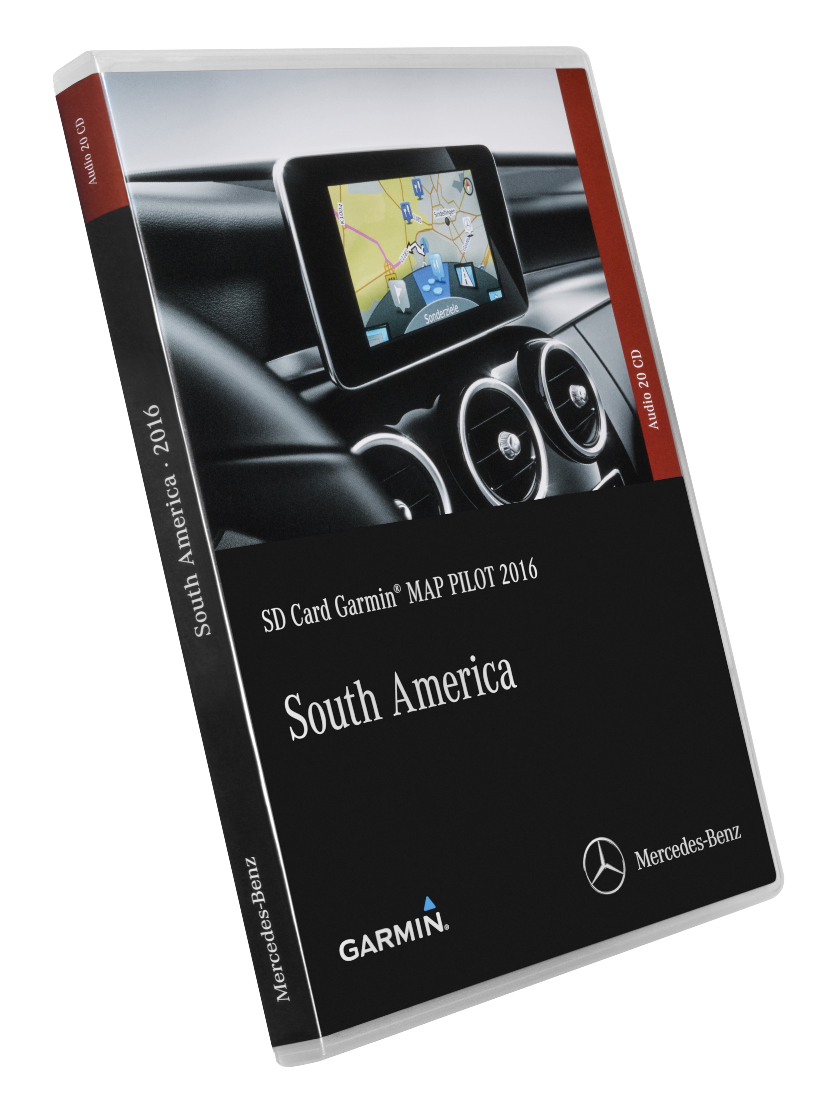 Garmin® MAP PILOT, Module de navigation à carte SD Amérique S, pour postéquipement code 357 (EG9), avec prééquipement code 522
