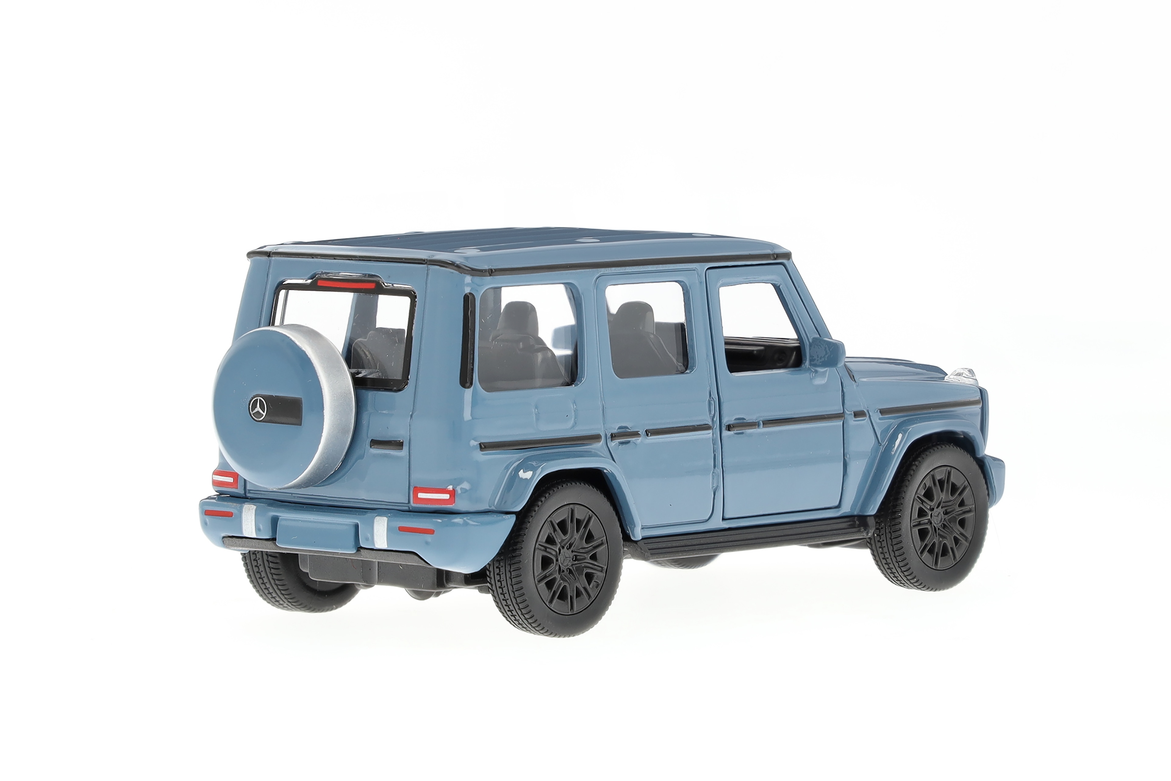 G-Class, Véhicules tout-terrain, W465, Véhicule à friction - MANUFAKTUR bleu vintage uni, Heinrich Bauer, 1:43