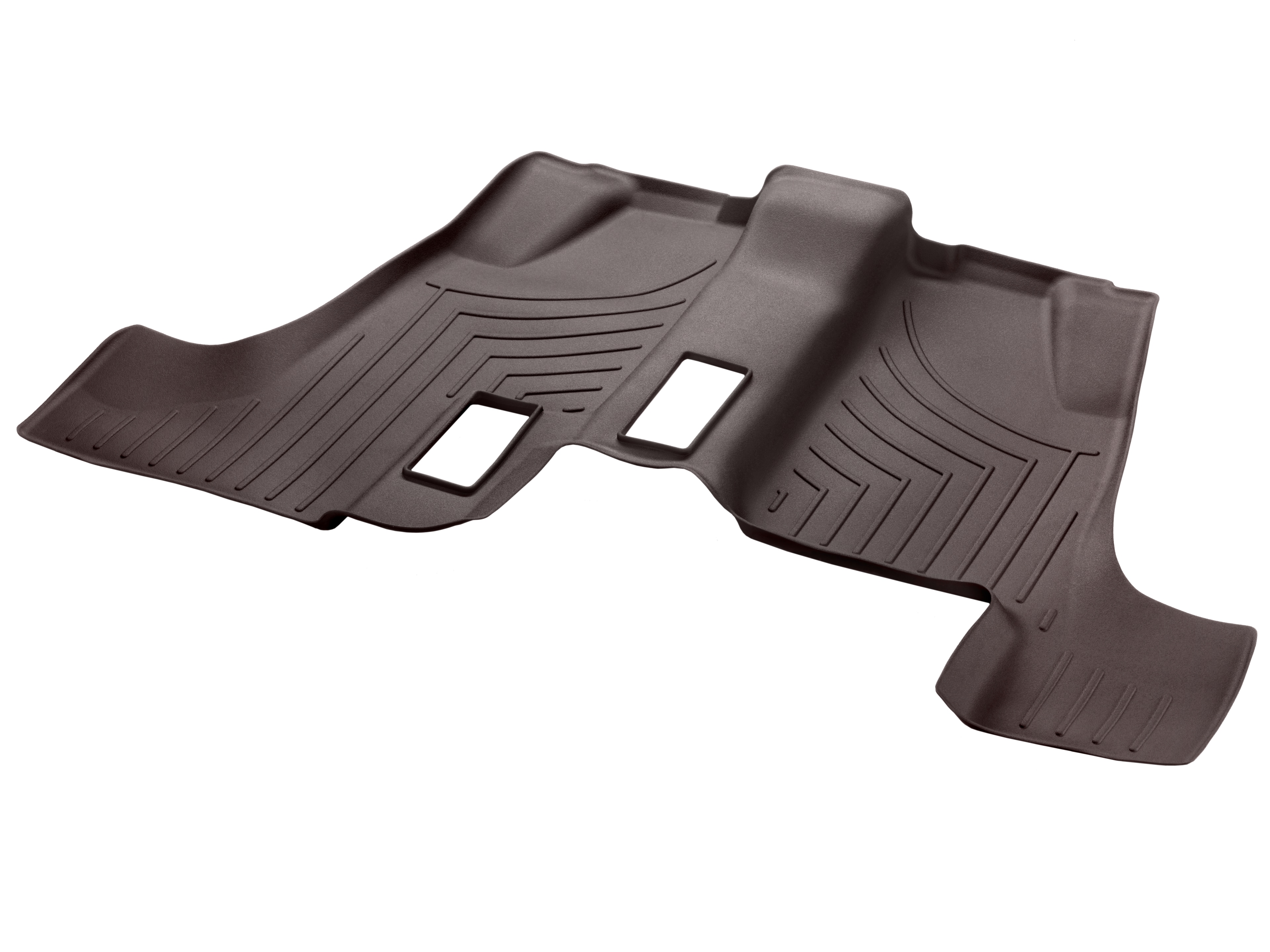 Tapis à rebords CLASSIC, 3e rangée de sièges, 1 pièce - LL/RL, marron moka