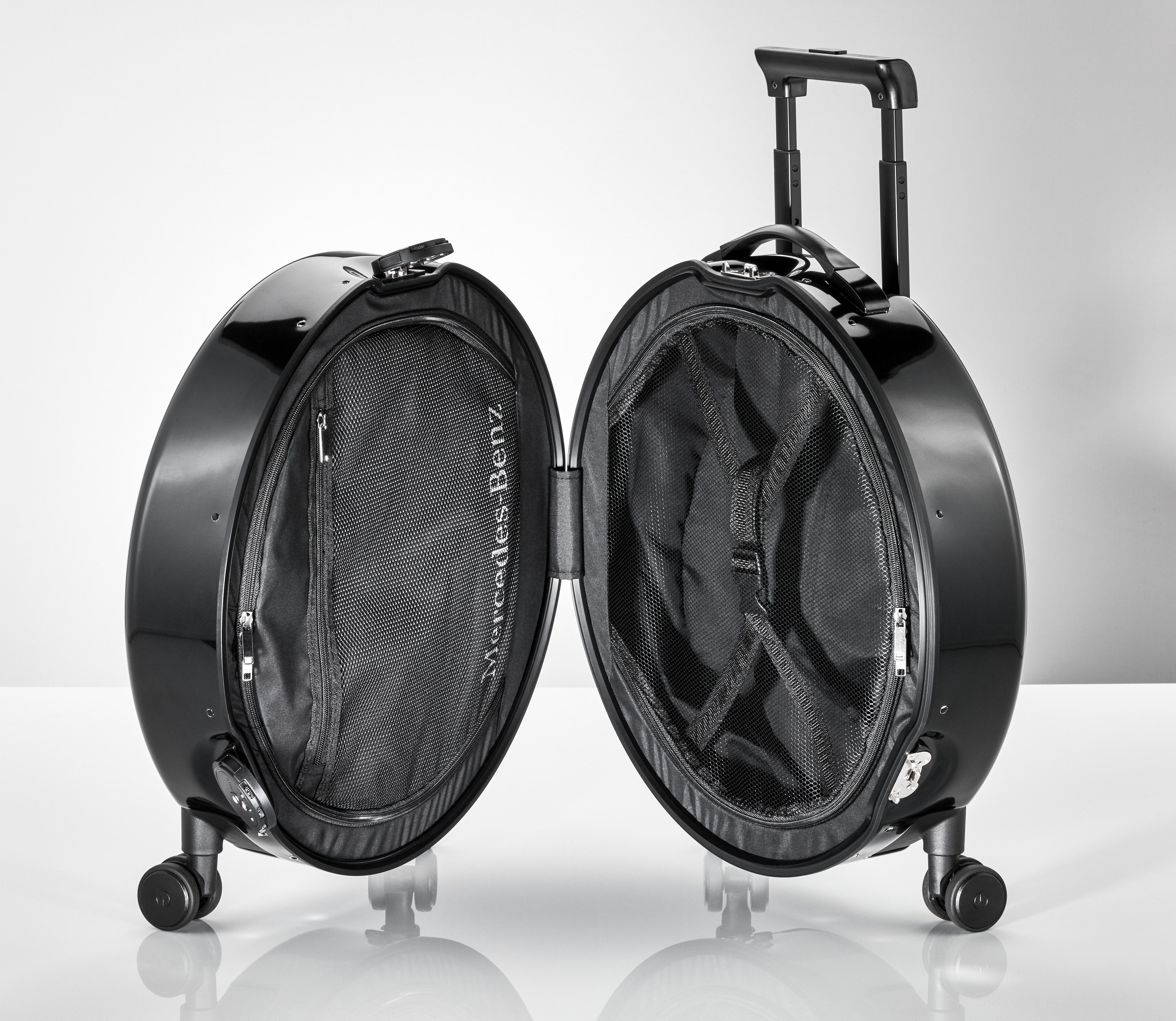 Valises, G-Class - noir, Polycarbonate / Polyester, 45 l