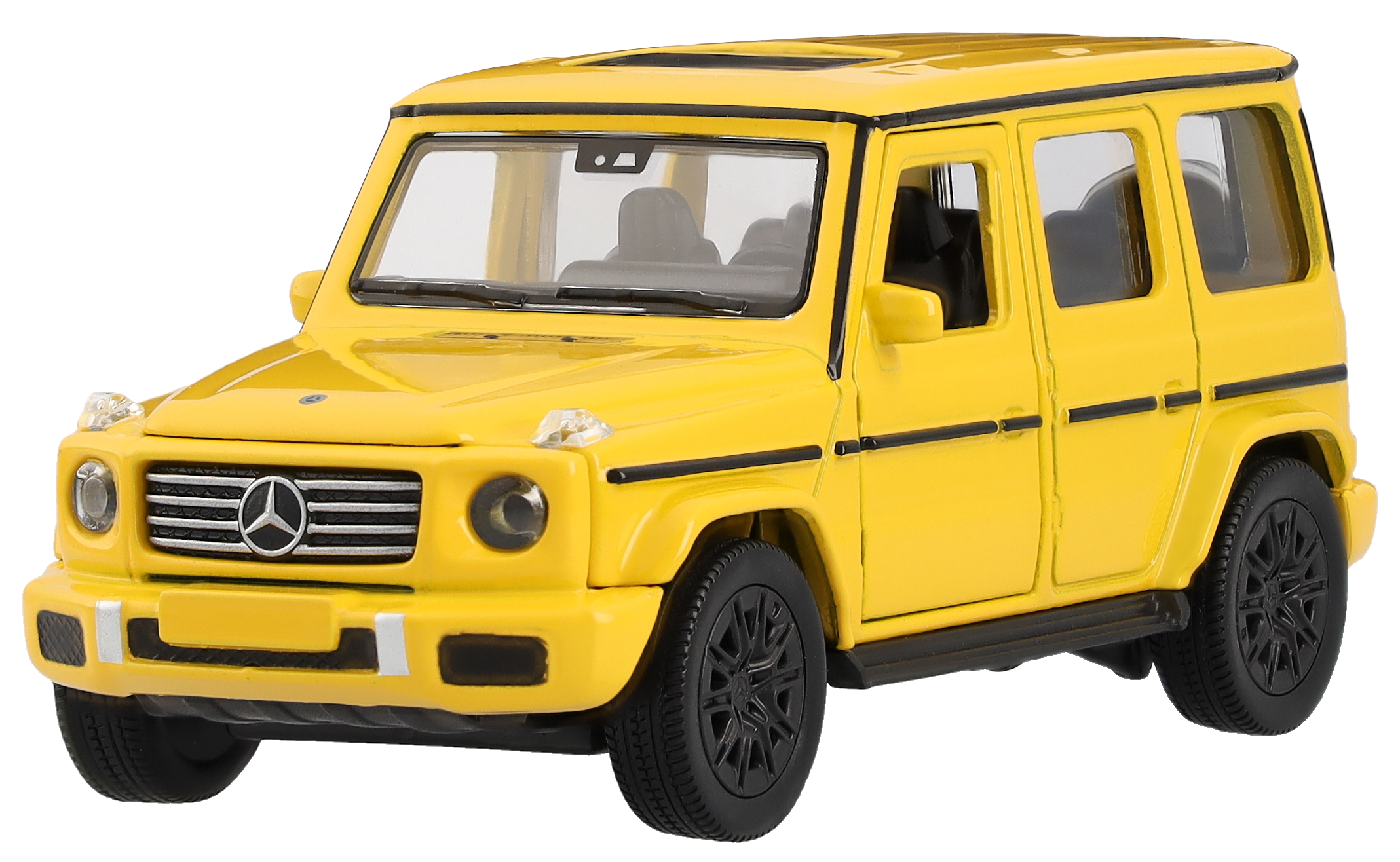G-Class, Véhicules tout-terrain, W465, Véhicule à friction - Jaune soleil standard MANUFAKTUR, Heinrich Bauer, 1:43