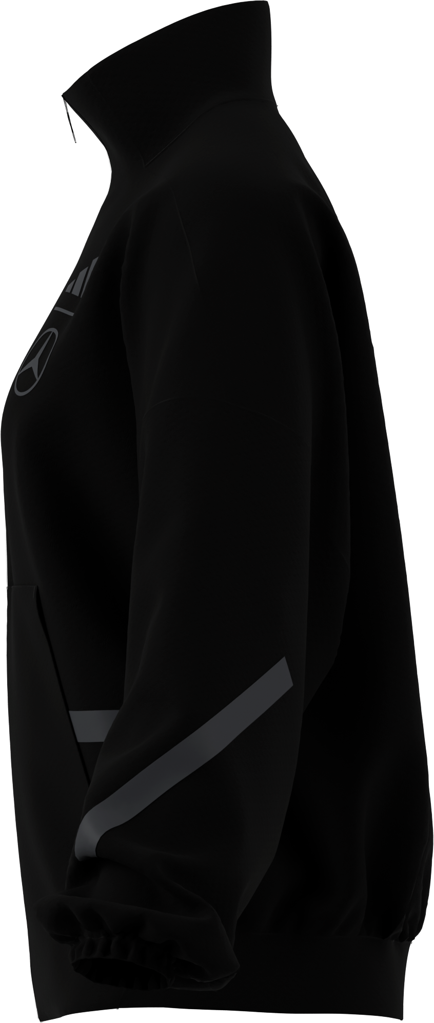 Veste sweat unisexe - noir, XS