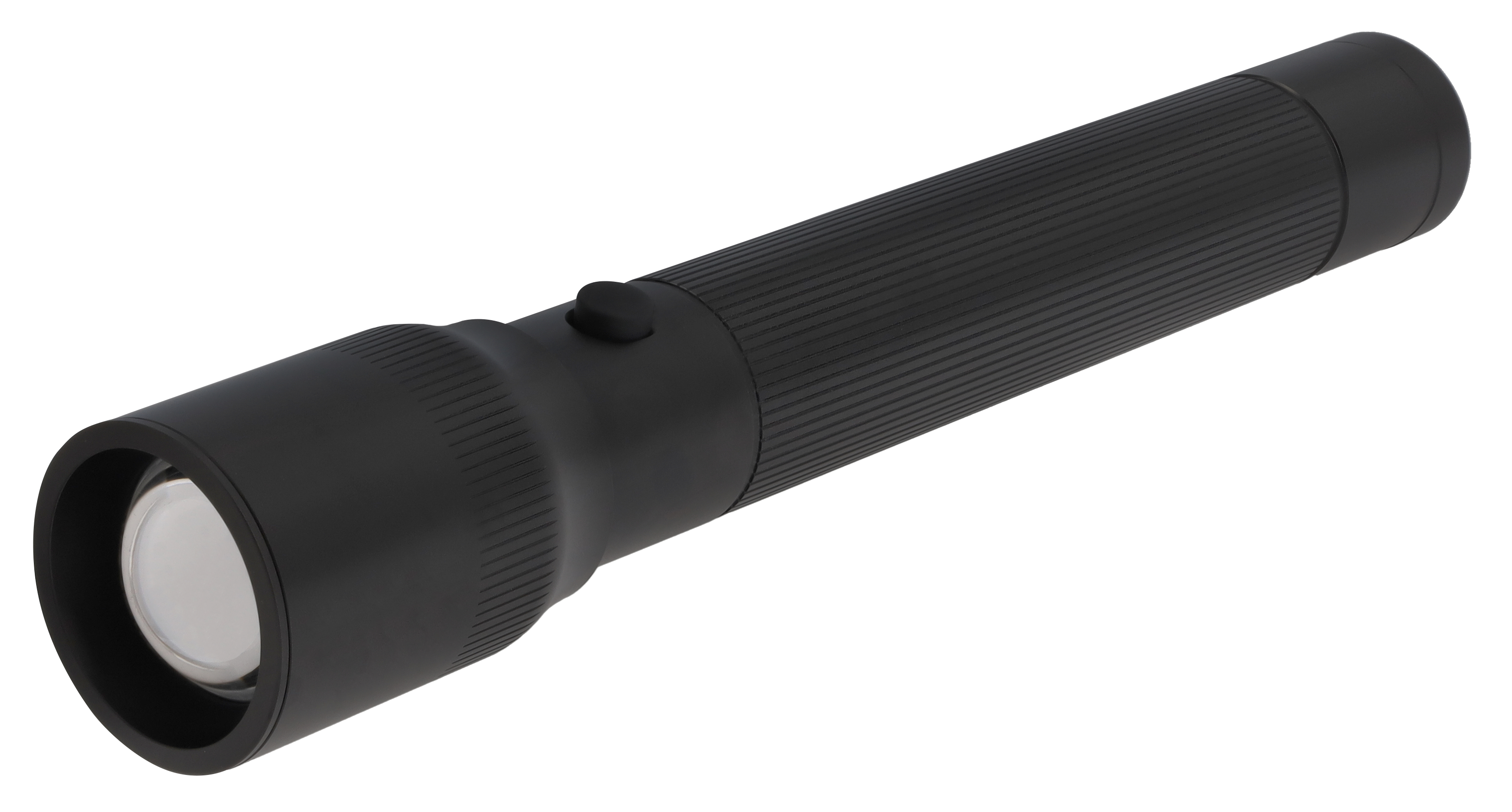 Lampe de poche à LED, grand - noir, Aluminium, Ansmann