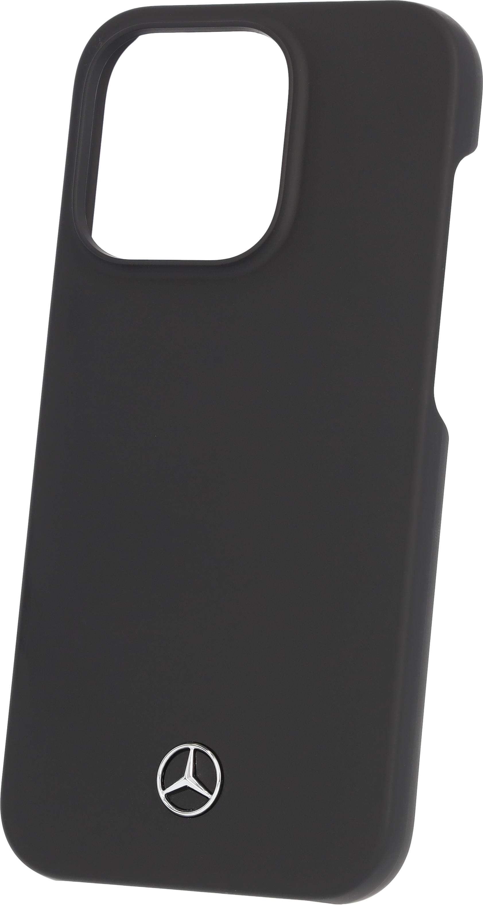 Étui pour iPhone® 14 Pro - noir, Polycarbonate / Microfibres