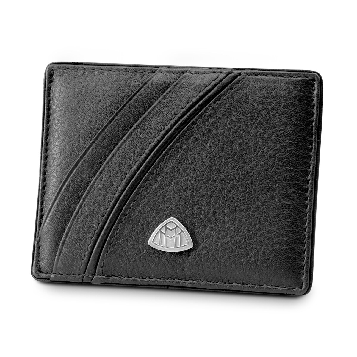 Étui pour cartes de crédit, Mercedes-Maybach - noir, Cuir