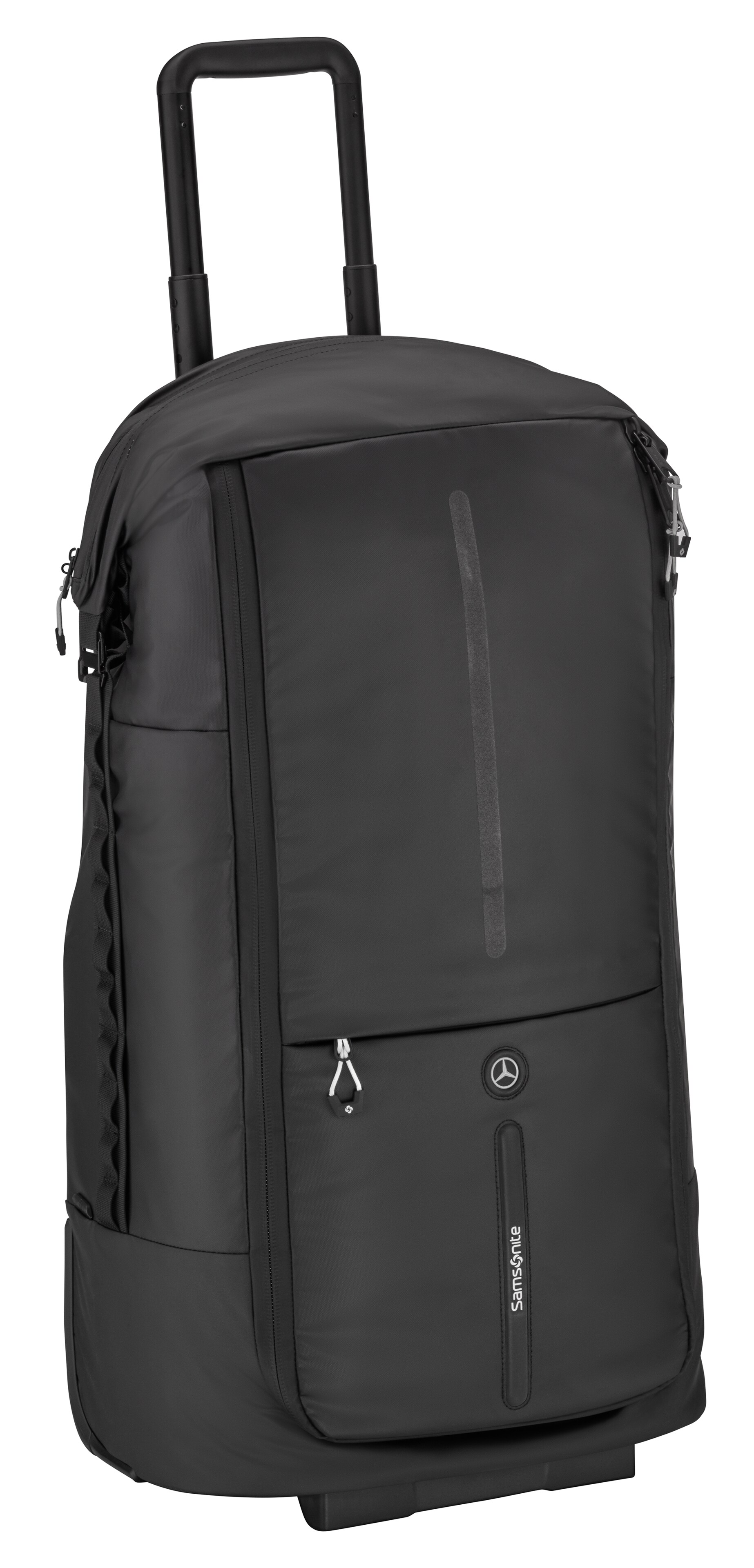 Sac trolley, pliable - noir, Polyamide (recyclé) / Polyester, Samsonite