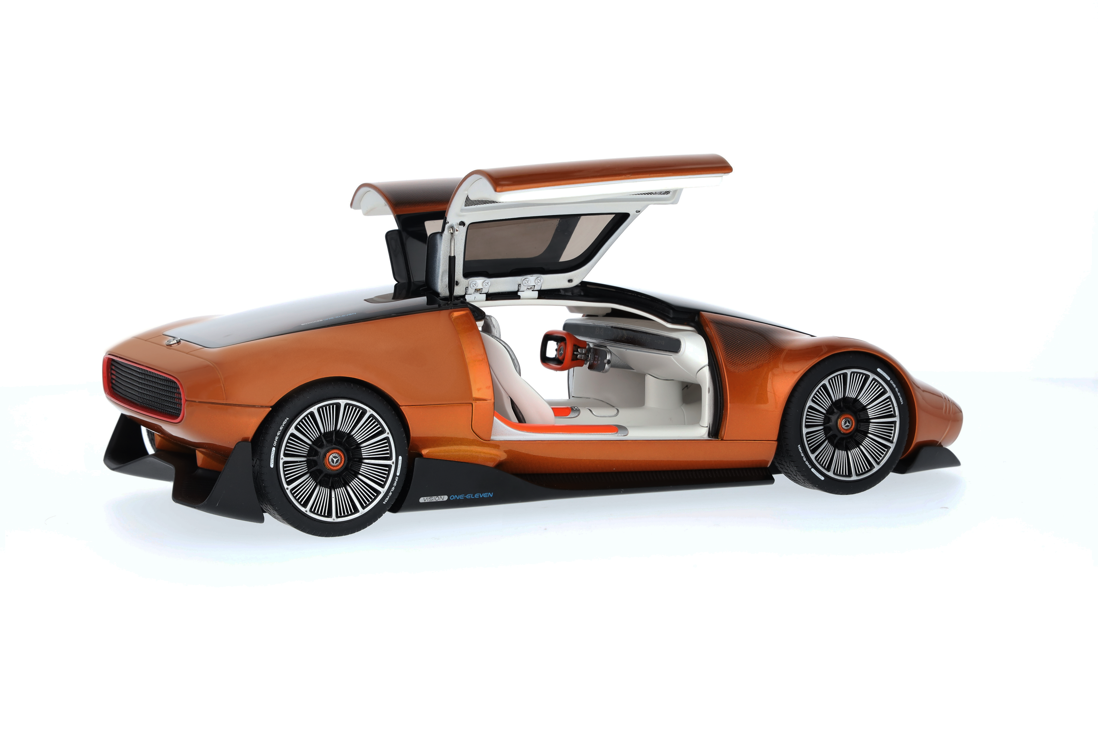 Vision One-Eleven, Showcar - orange, NZG, 1:18