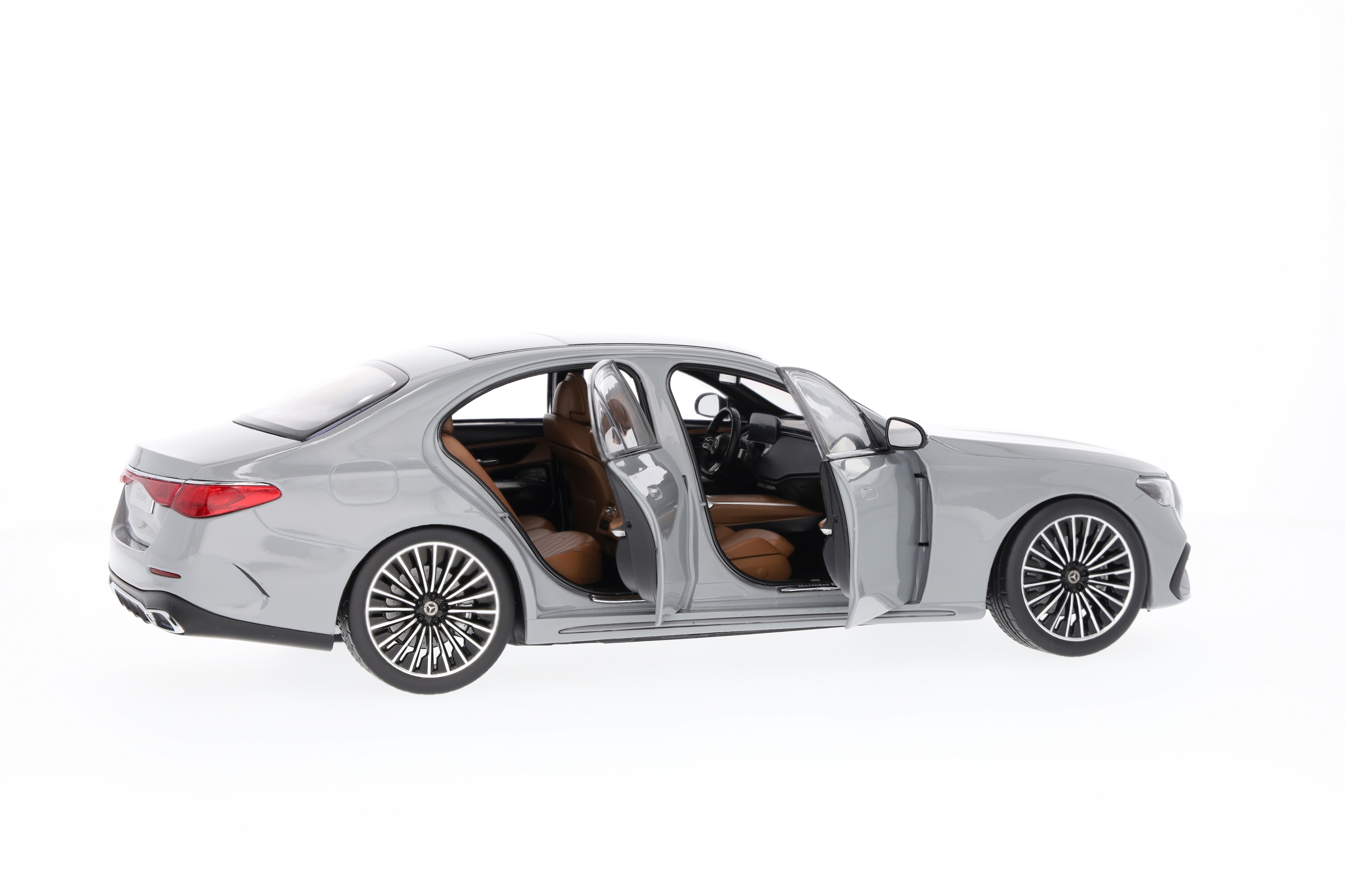 Classe E, Berline, AMG Line, W214 - MANUFAKTUR gris alpin standard, iScale, 1:18