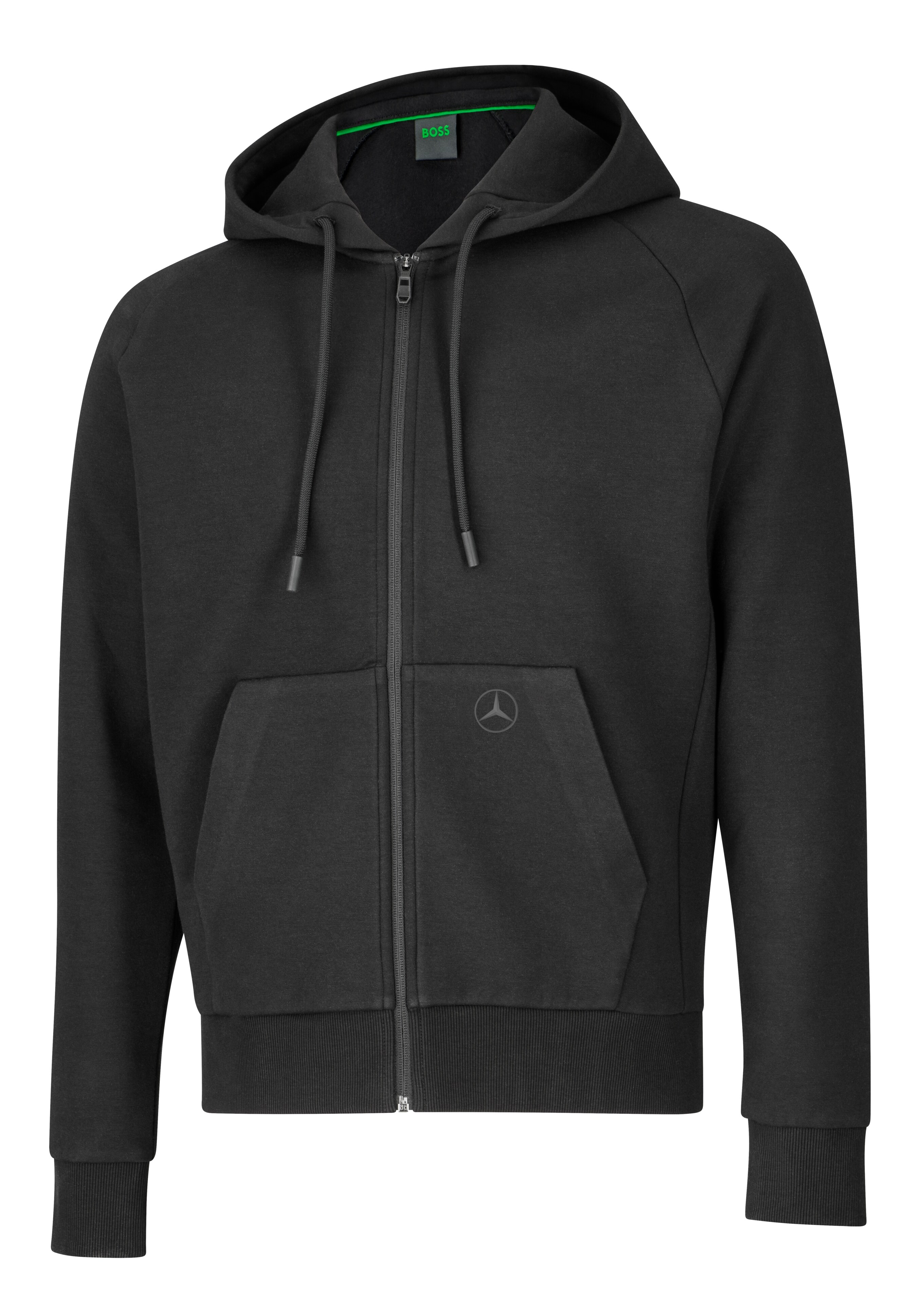 Veste sweat unisexe, 140 ans - noir, M