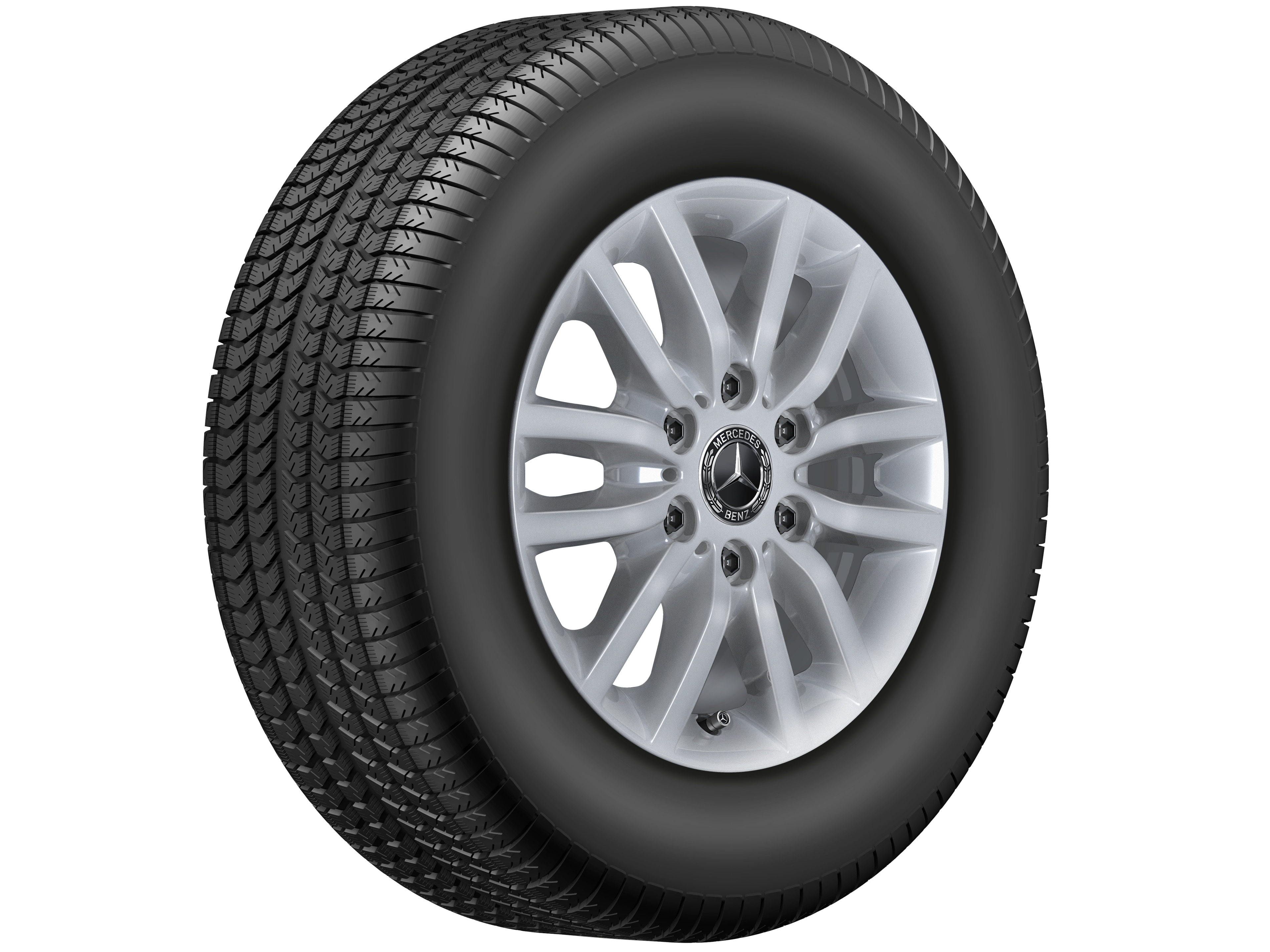 Jante à 6 doubles branches - 235/65 R16  121/119R, 6,5 J x 16 ET 54