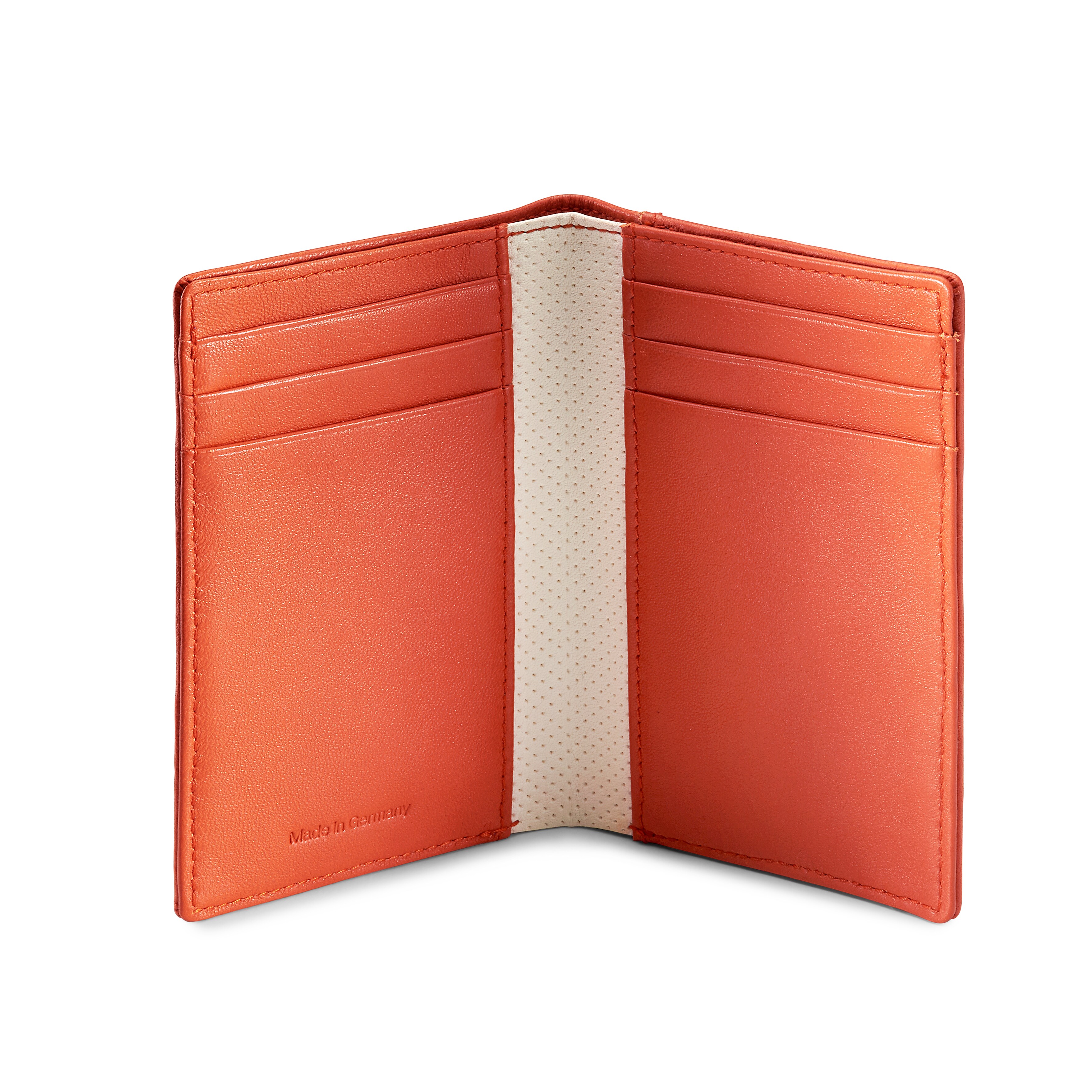 Mini-porte-monnaie, Mercedes-Maybach - orange, Cuir