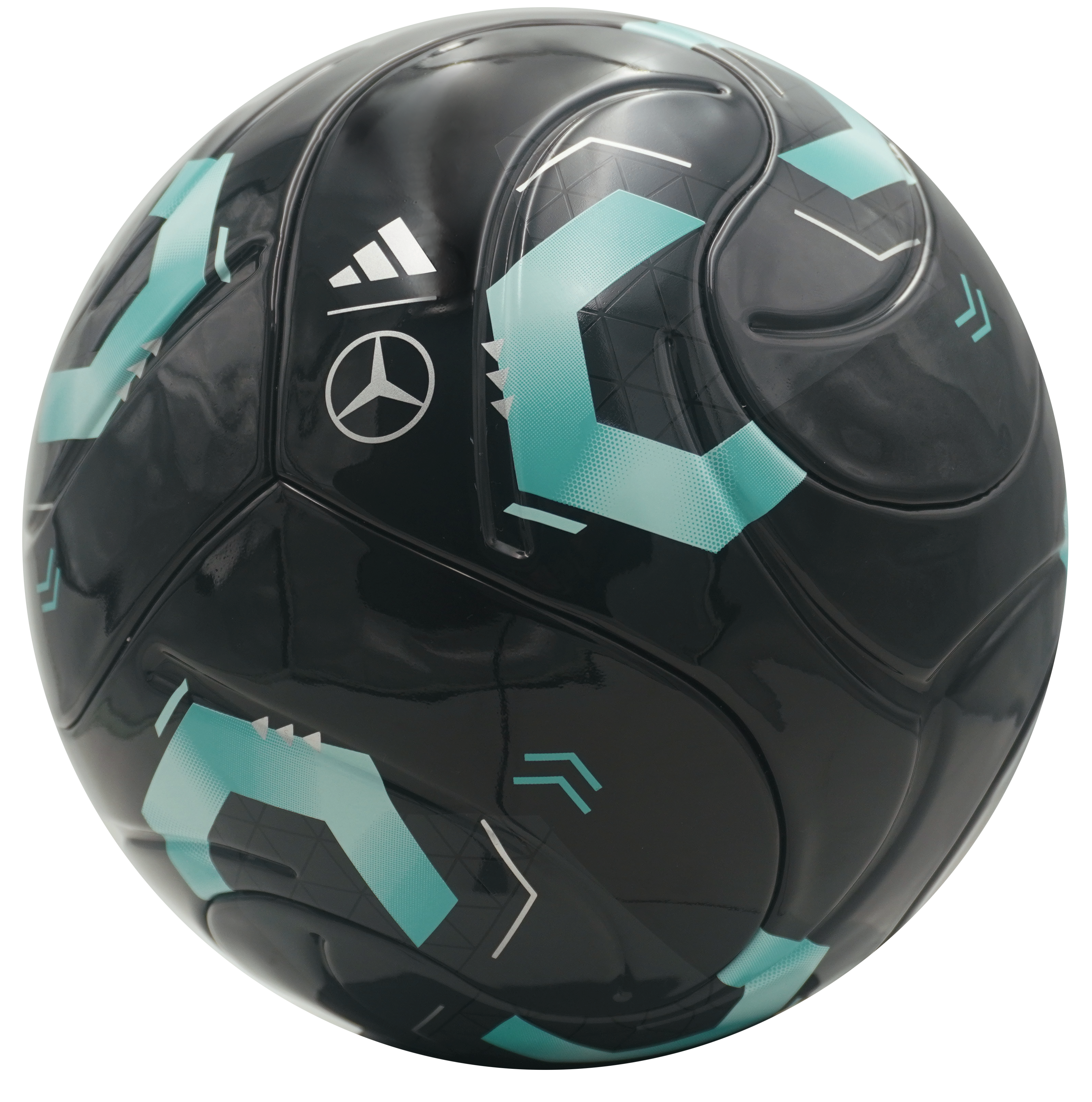 Football - noir / aqua / gris, TPU, adidas